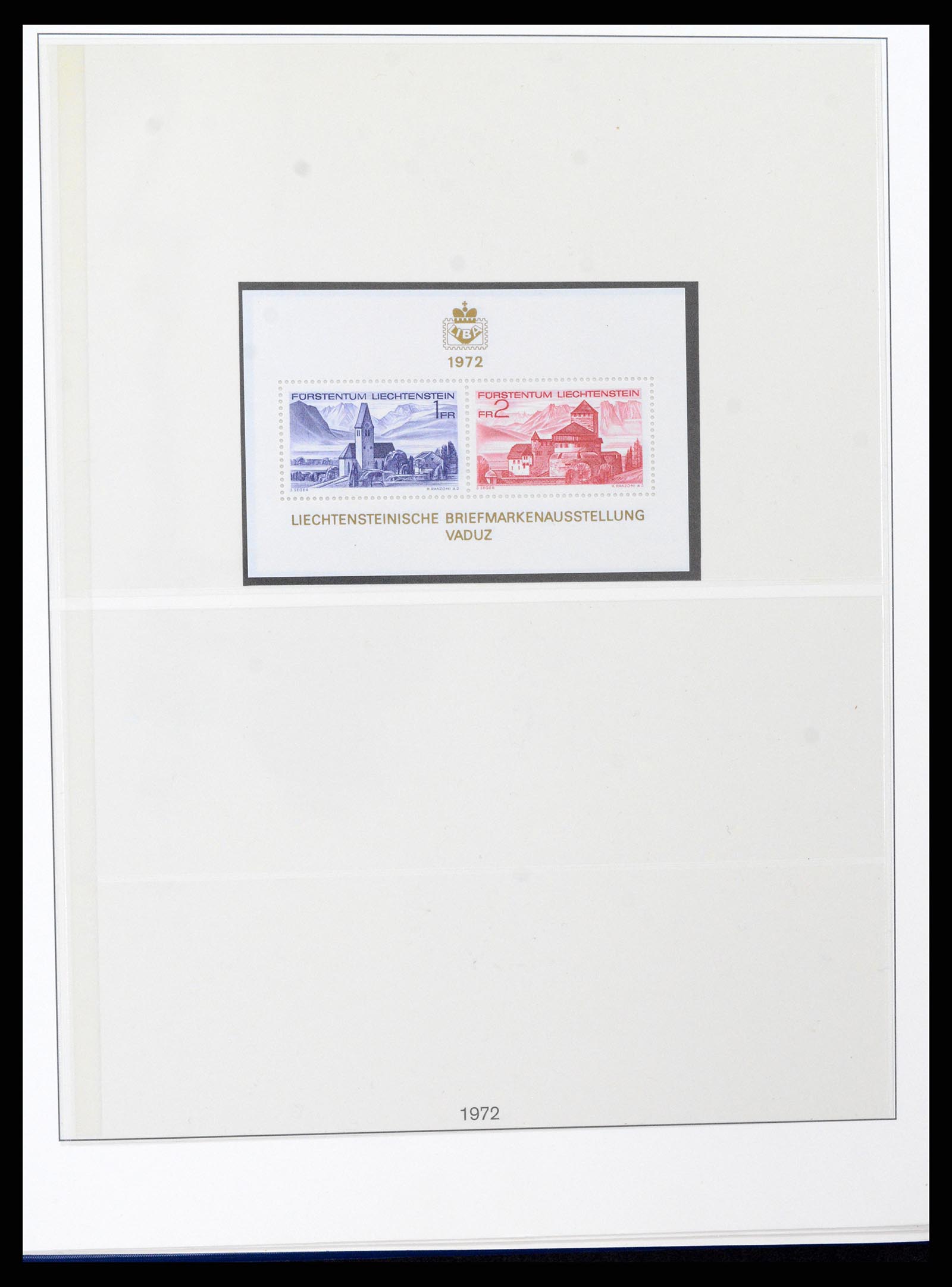37295 056 - Postzegelverzameling 37295 Liechtenstein 1912-2009.