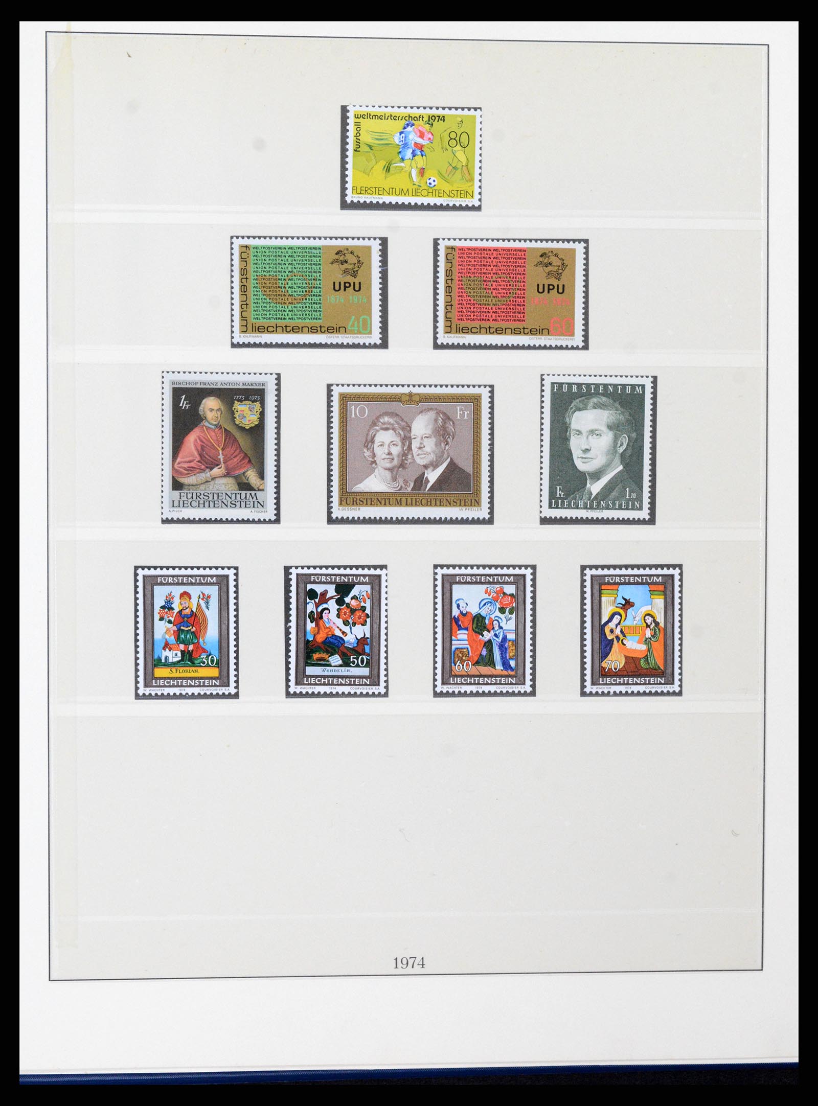 37295 061 - Postzegelverzameling 37295 Liechtenstein 1912-2009.