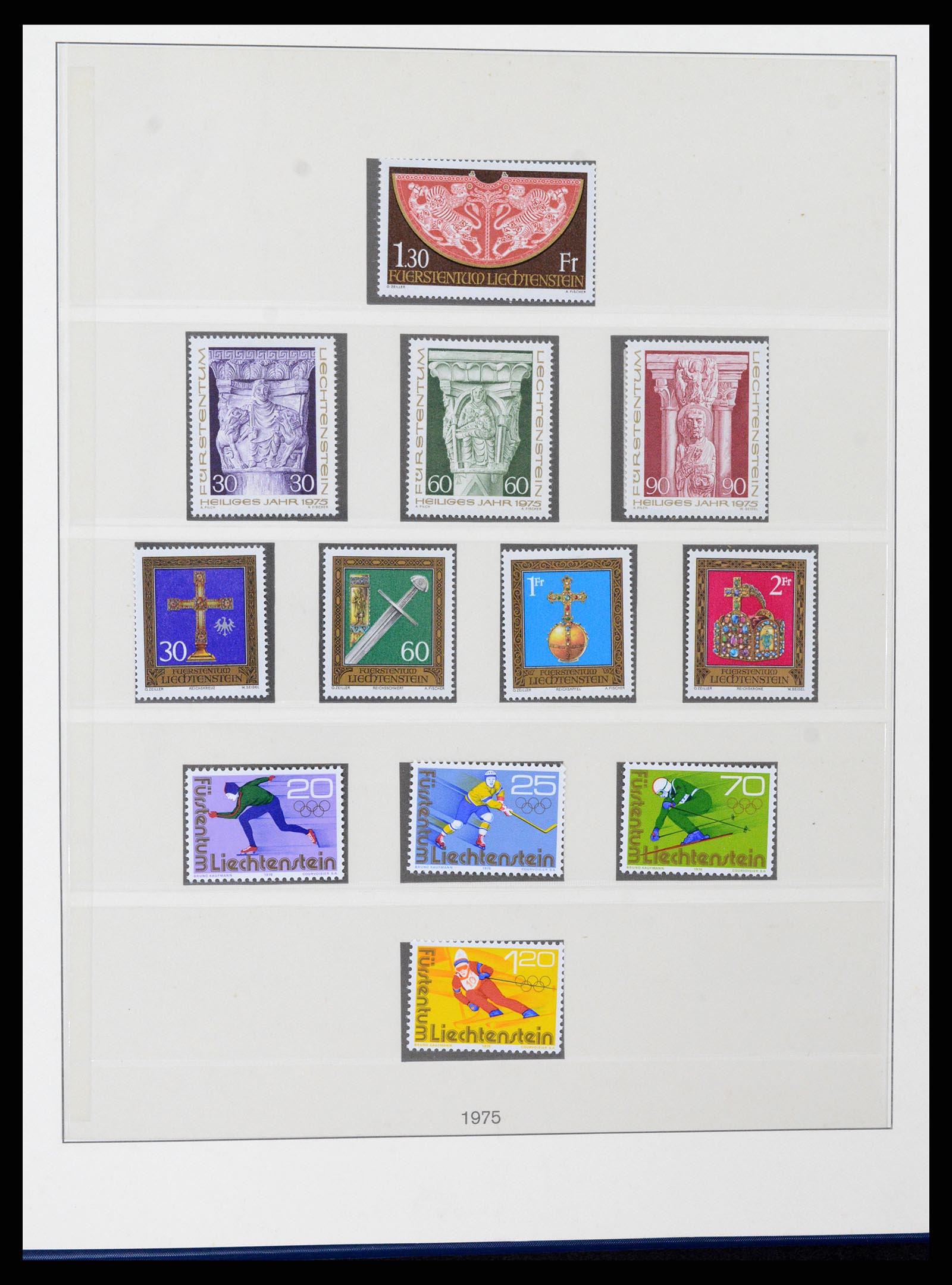 37295 063 - Postzegelverzameling 37295 Liechtenstein 1912-2009.