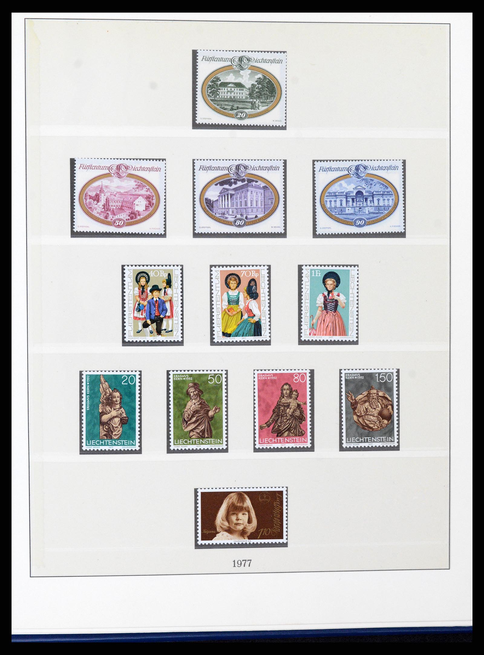 37295 068 - Postzegelverzameling 37295 Liechtenstein 1912-2009.
