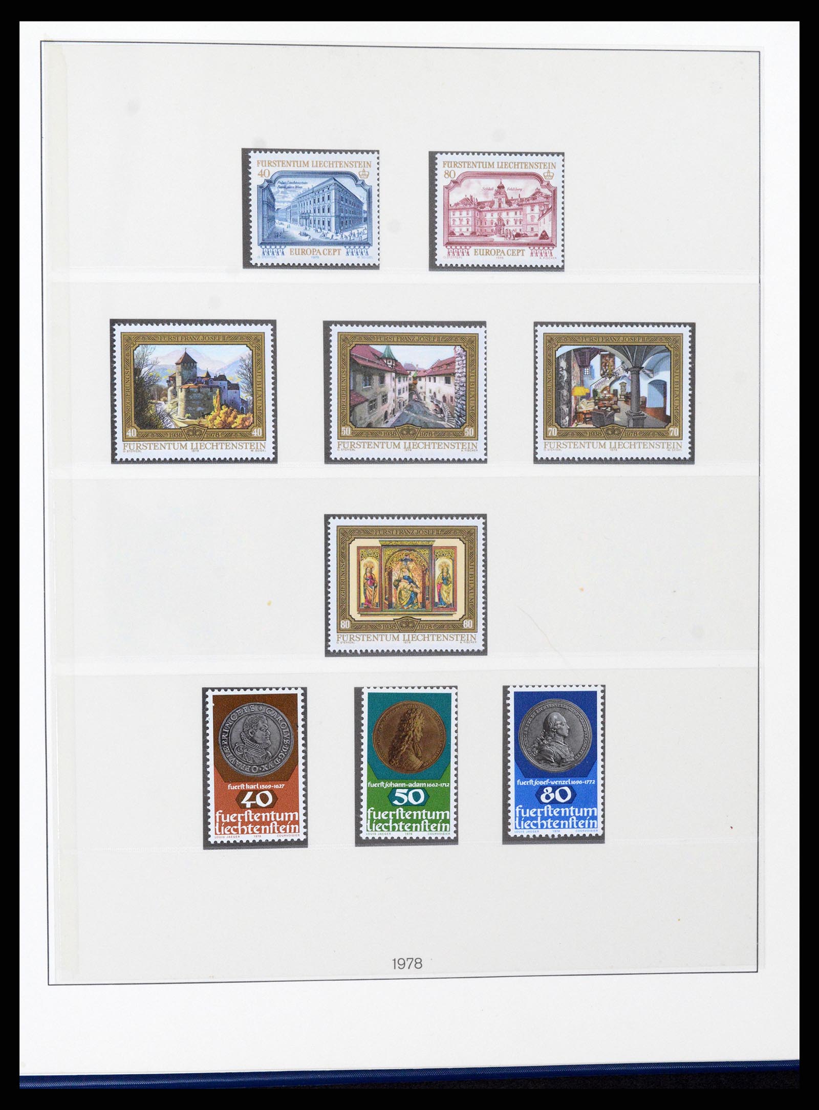 37295 069 - Stamp collection 37295 Liechtenstein 1912-2009.
