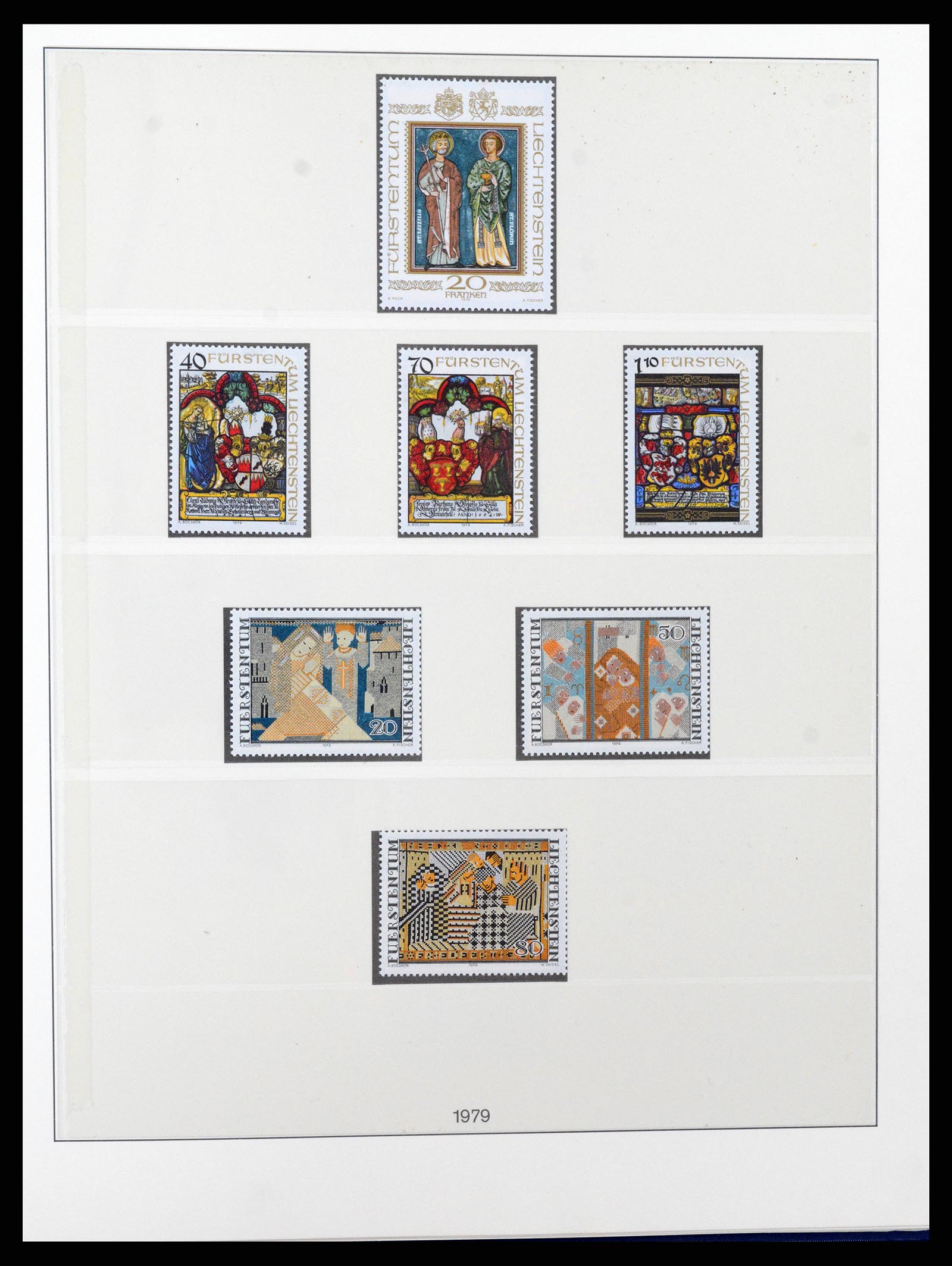 37295 073 - Postzegelverzameling 37295 Liechtenstein 1912-2009.