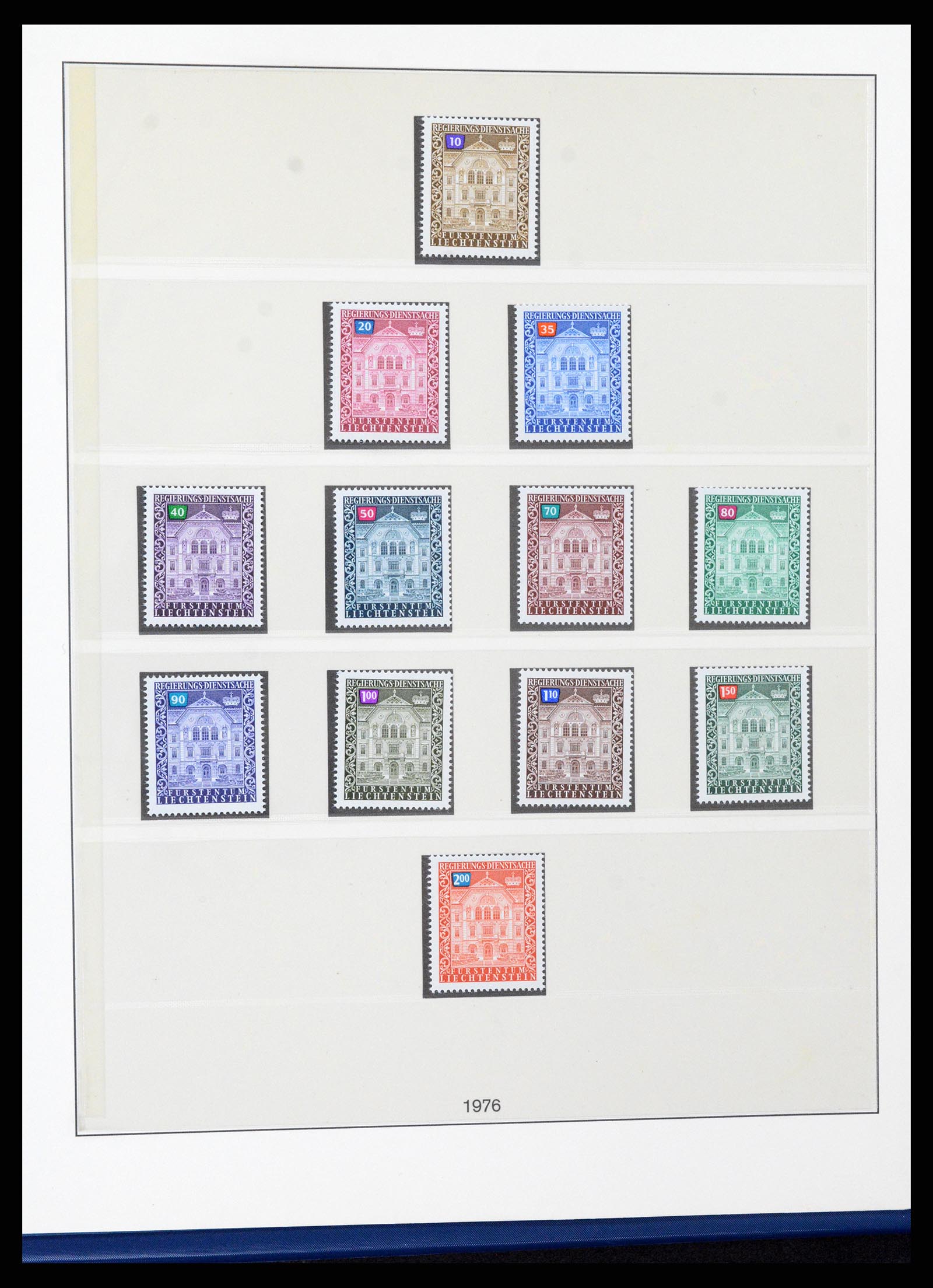 37295 085 - Postzegelverzameling 37295 Liechtenstein 1912-2009.