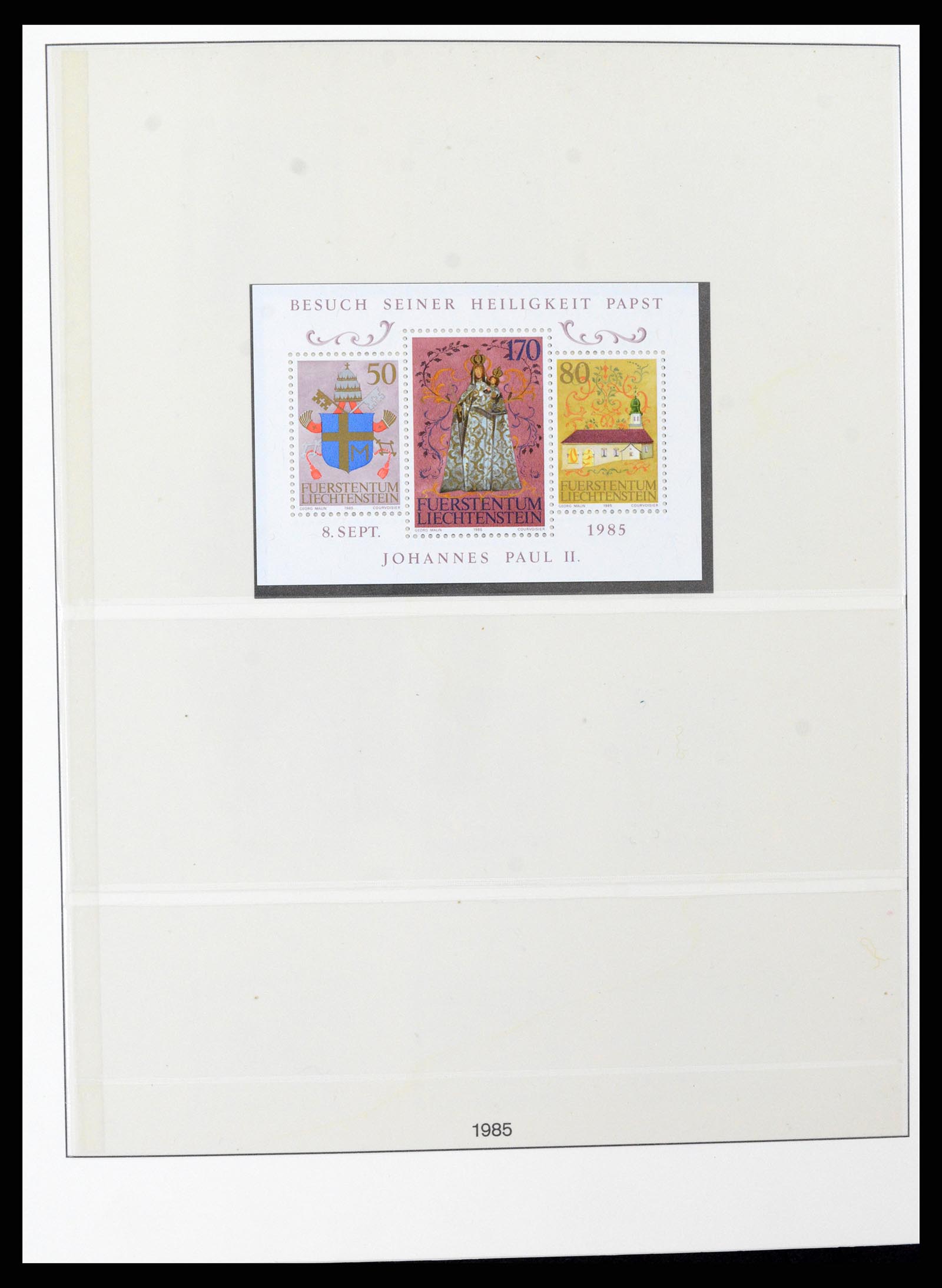 37295 087 - Postzegelverzameling 37295 Liechtenstein 1912-2009.