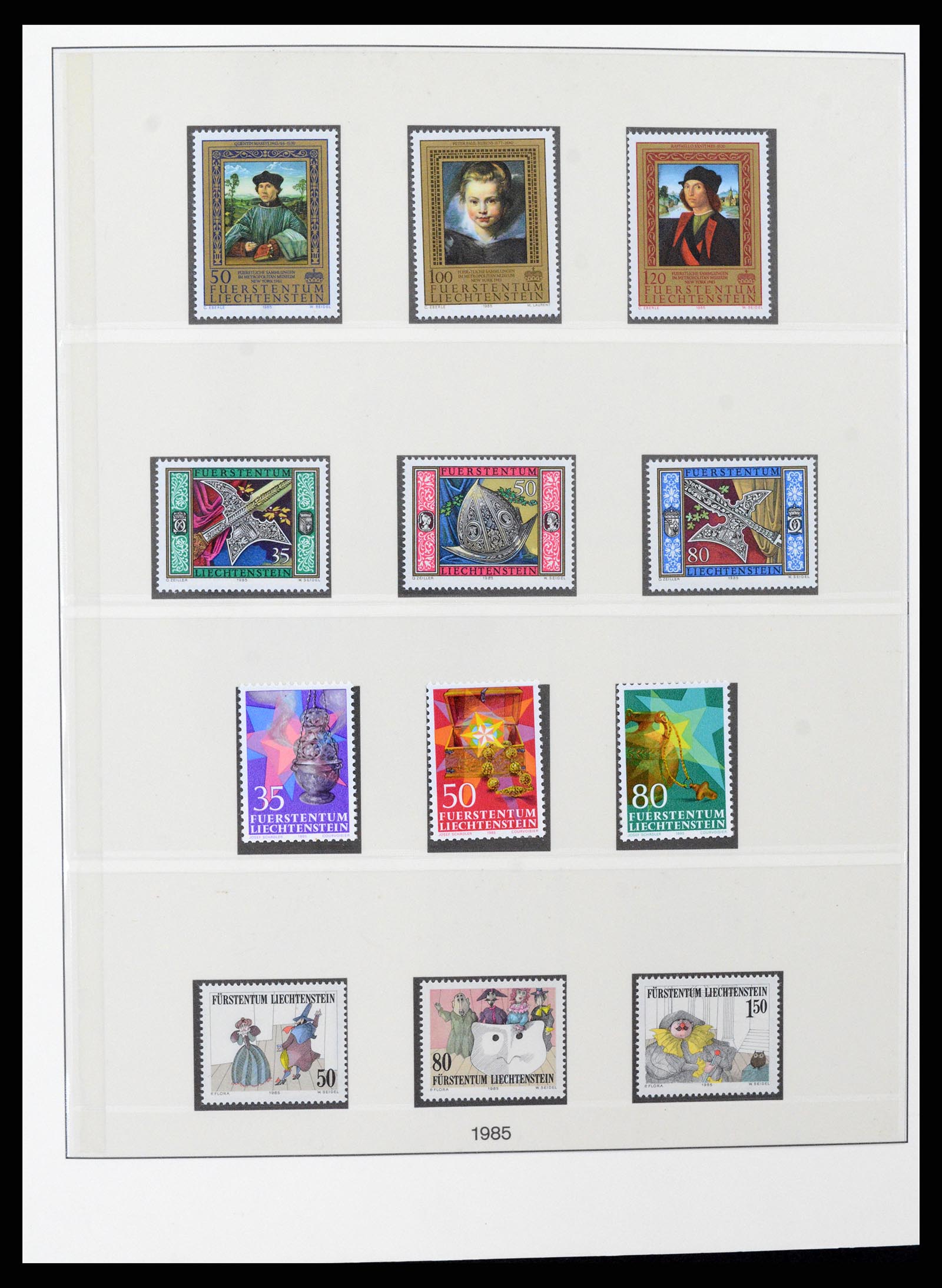 37295 088 - Stamp collection 37295 Liechtenstein 1912-2009.