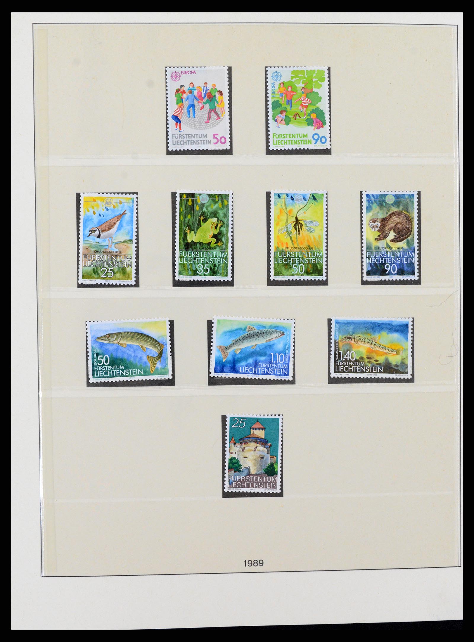 37295 097 - Postzegelverzameling 37295 Liechtenstein 1912-2009.
