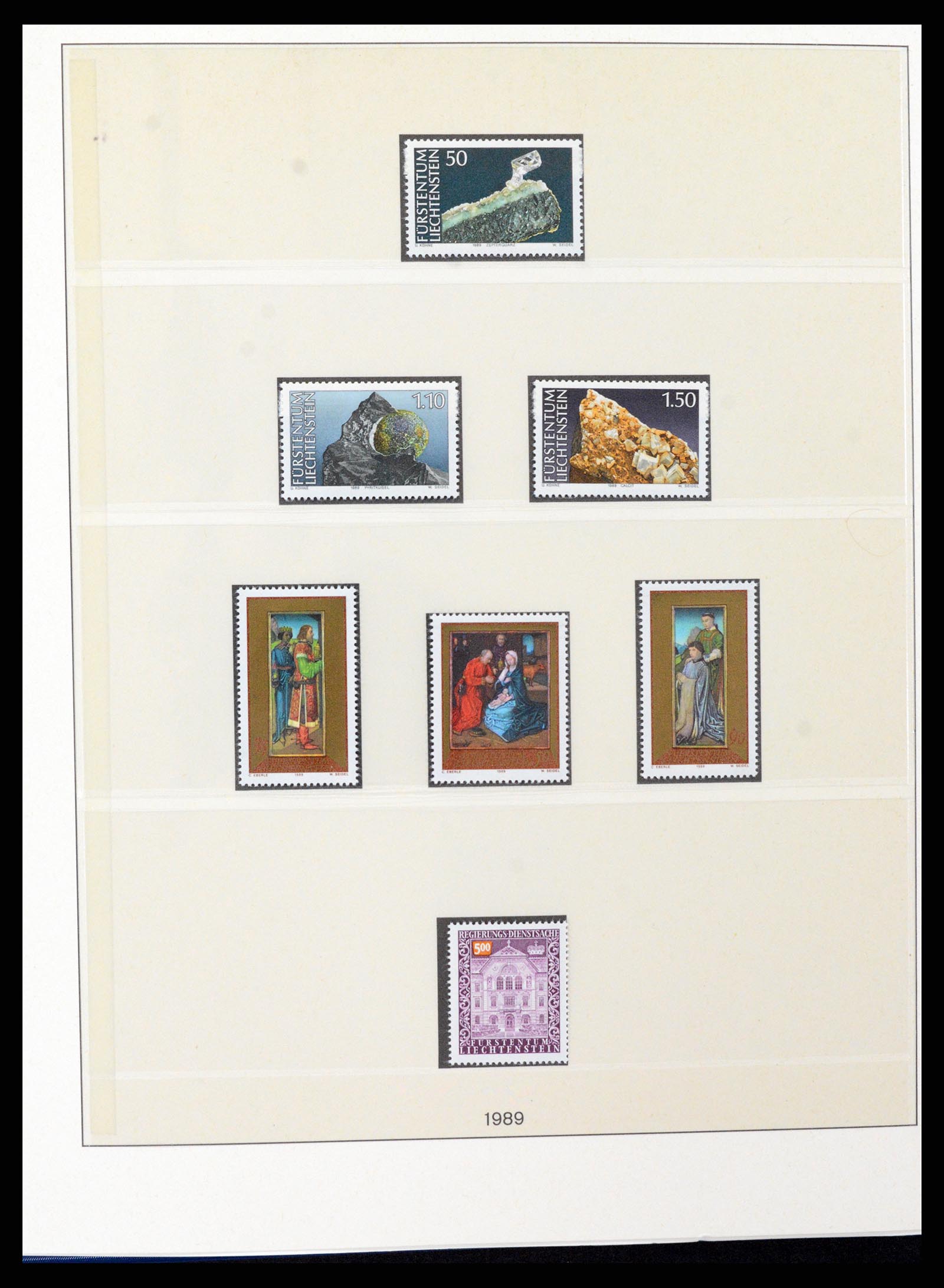 37295 099 - Postzegelverzameling 37295 Liechtenstein 1912-2009.