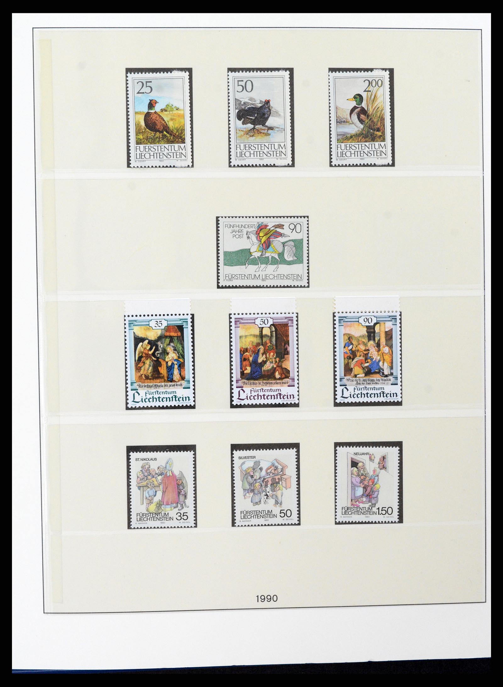 37295 102 - Postzegelverzameling 37295 Liechtenstein 1912-2009.
