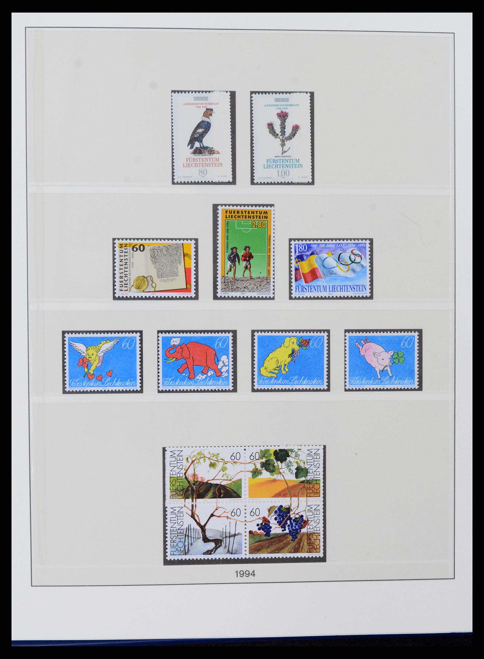 37295 111 - Postzegelverzameling 37295 Liechtenstein 1912-2009.