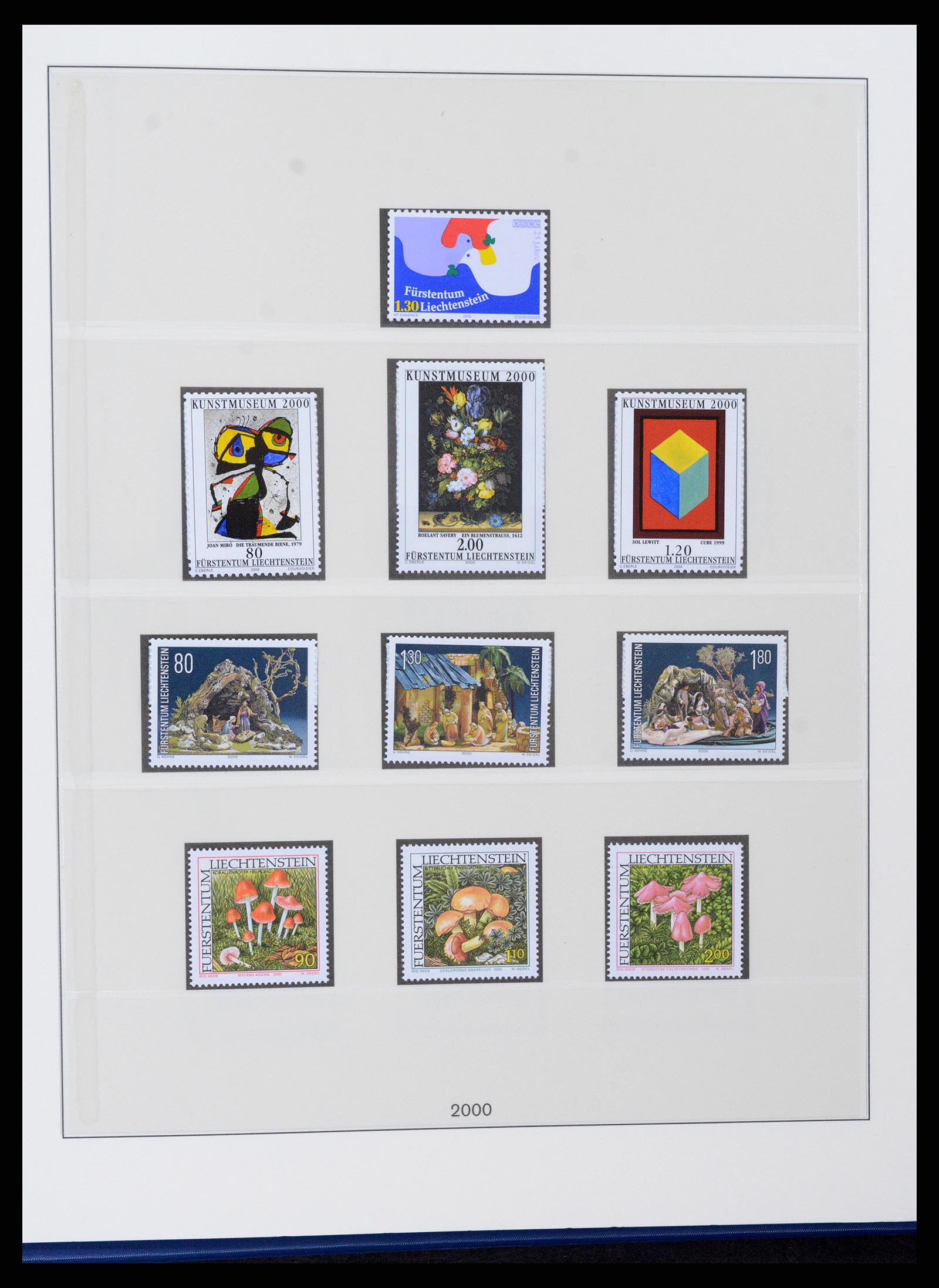 37295 126 - Postzegelverzameling 37295 Liechtenstein 1912-2009.