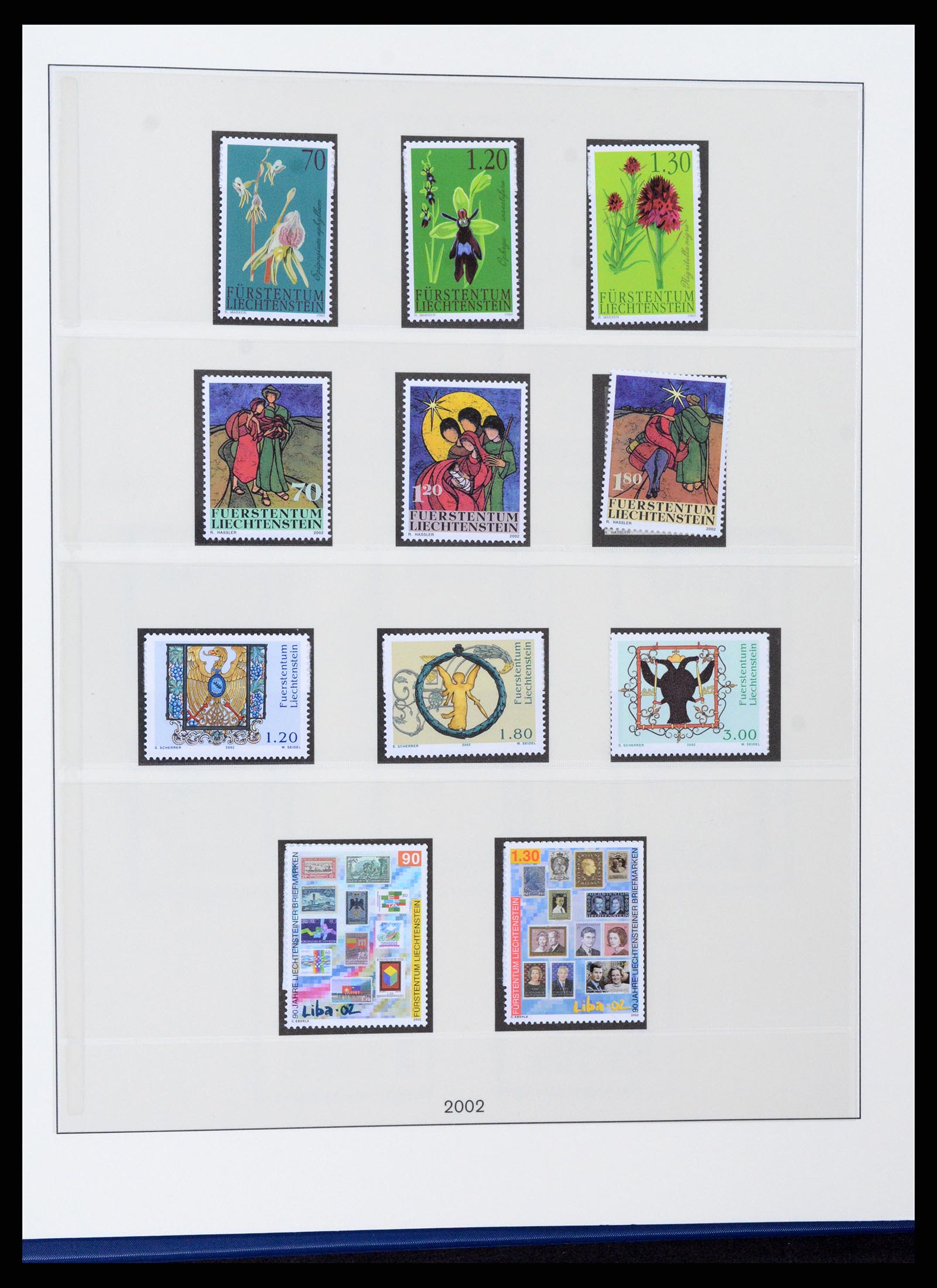 37295 131 - Postzegelverzameling 37295 Liechtenstein 1912-2009.