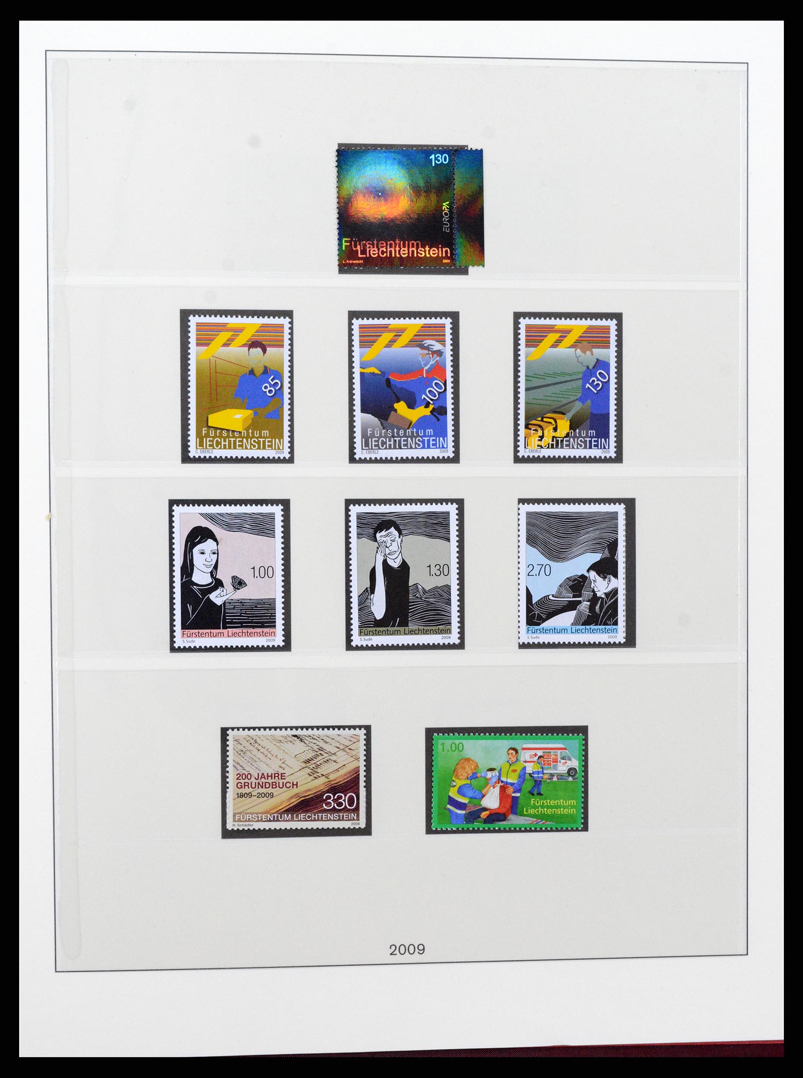 37295 150 - Postzegelverzameling 37295 Liechtenstein 1912-2009.