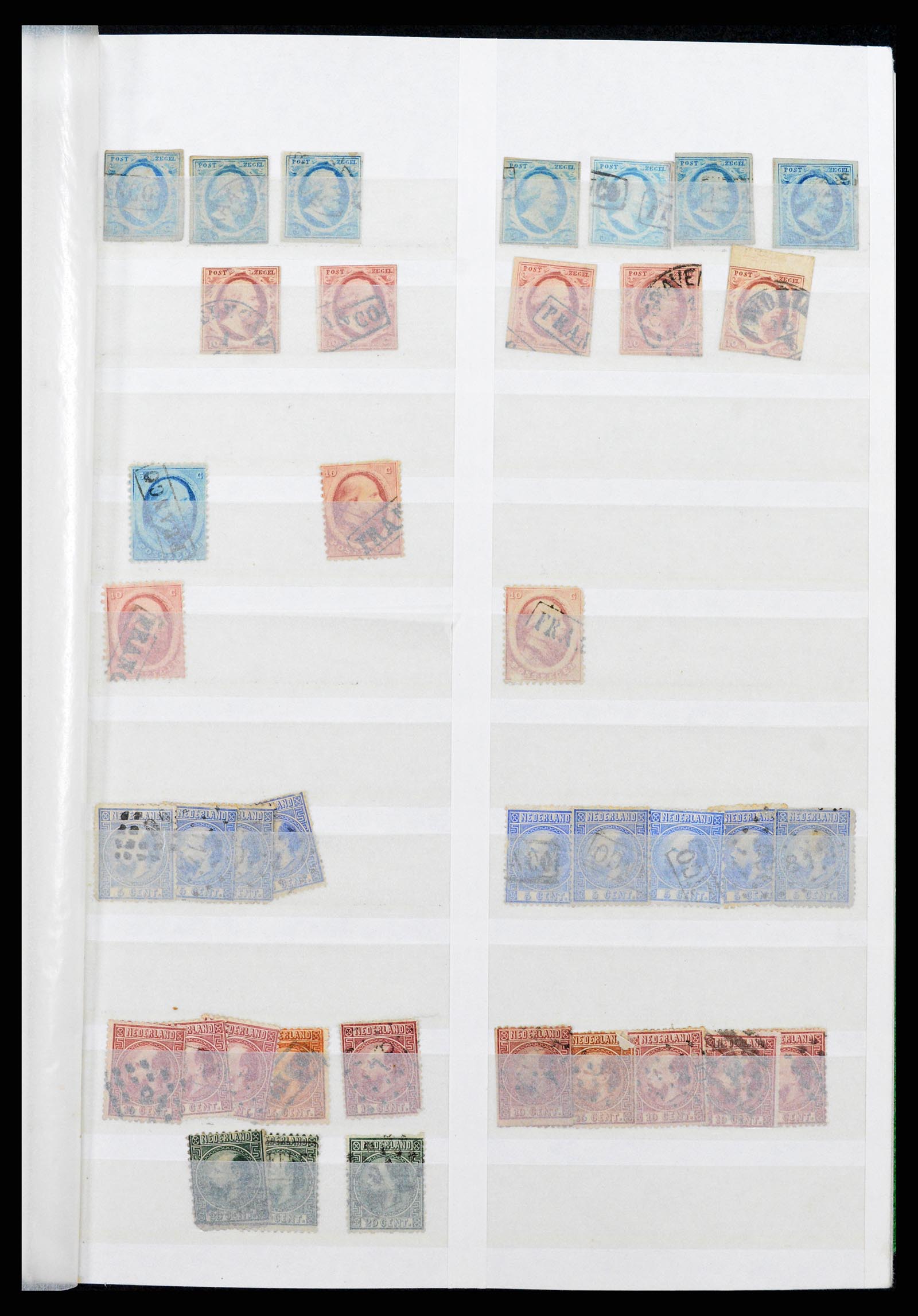 37296 001 - Postzegelverzameling 37296 Nederland 1852-1981.