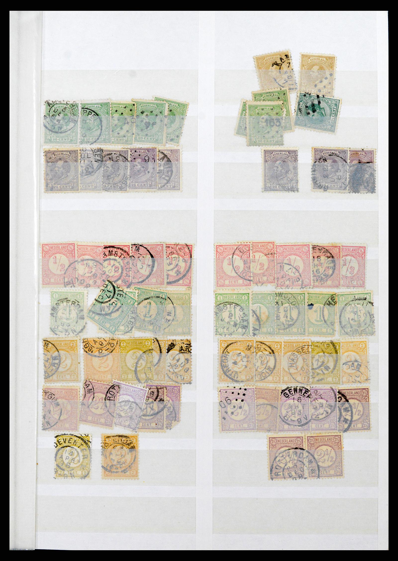 37296 003 - Postzegelverzameling 37296 Nederland 1852-1981.