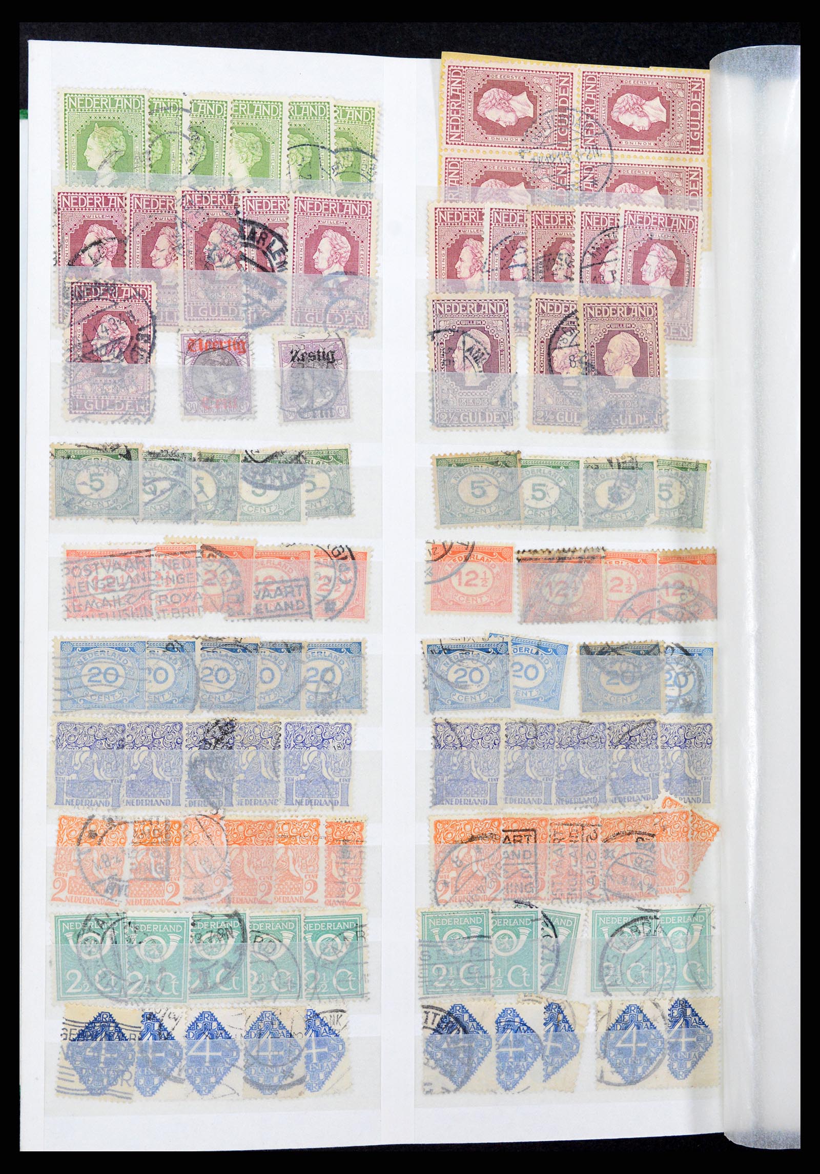 37296 010 - Postzegelverzameling 37296 Nederland 1852-1981.
