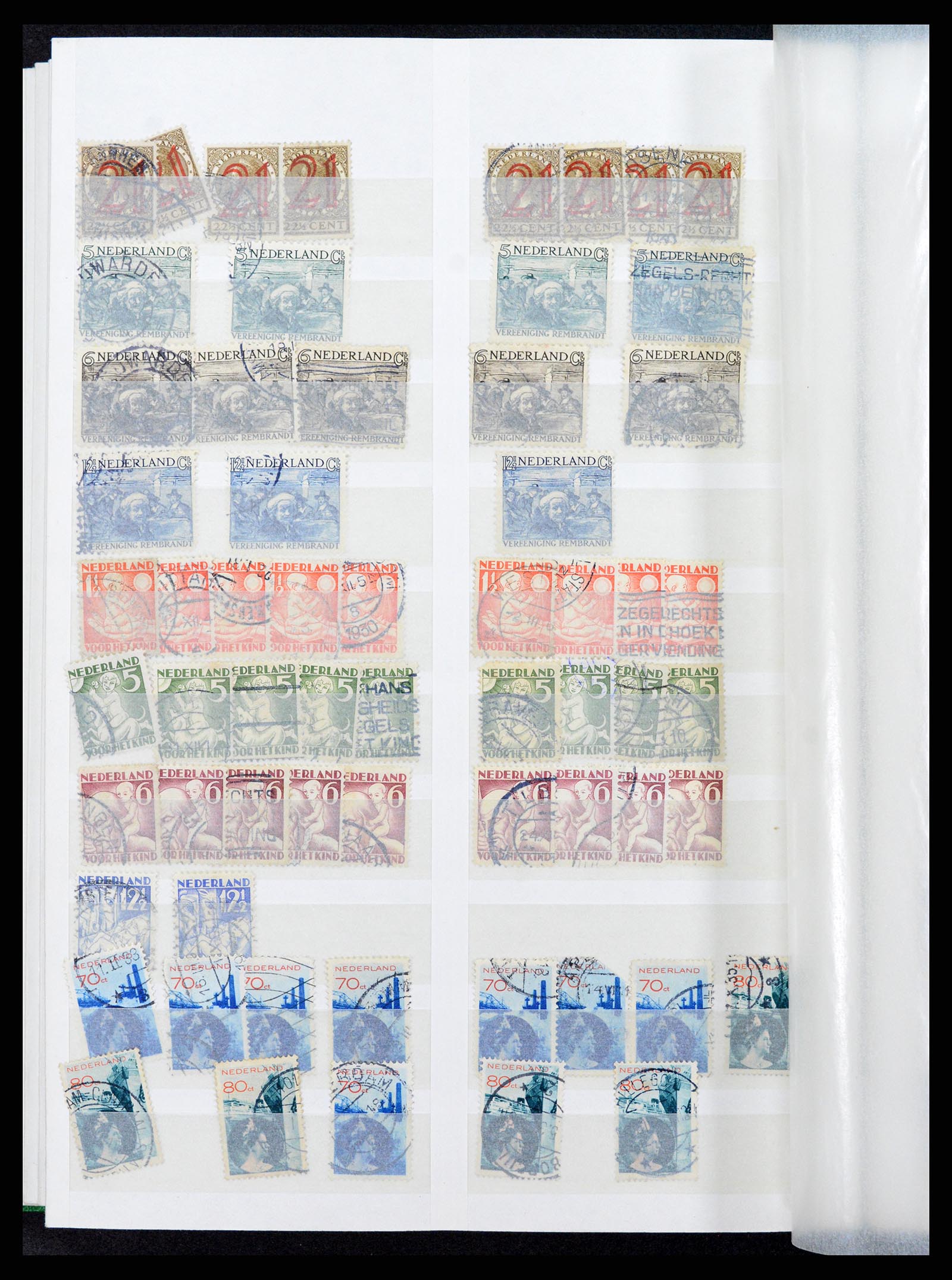 37296 022 - Postzegelverzameling 37296 Nederland 1852-1981.