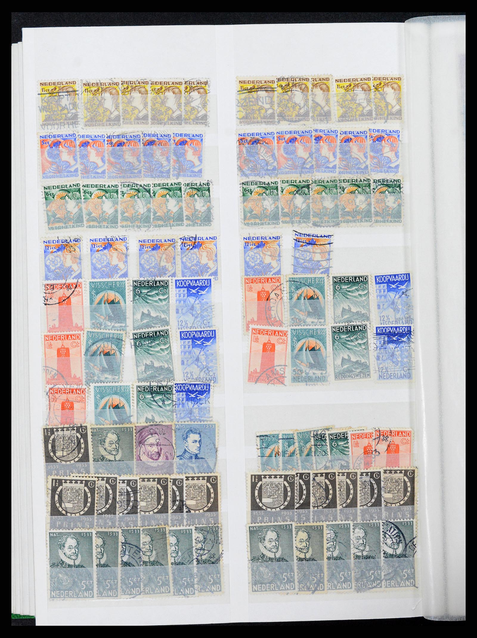37296 024 - Postzegelverzameling 37296 Nederland 1852-1981.