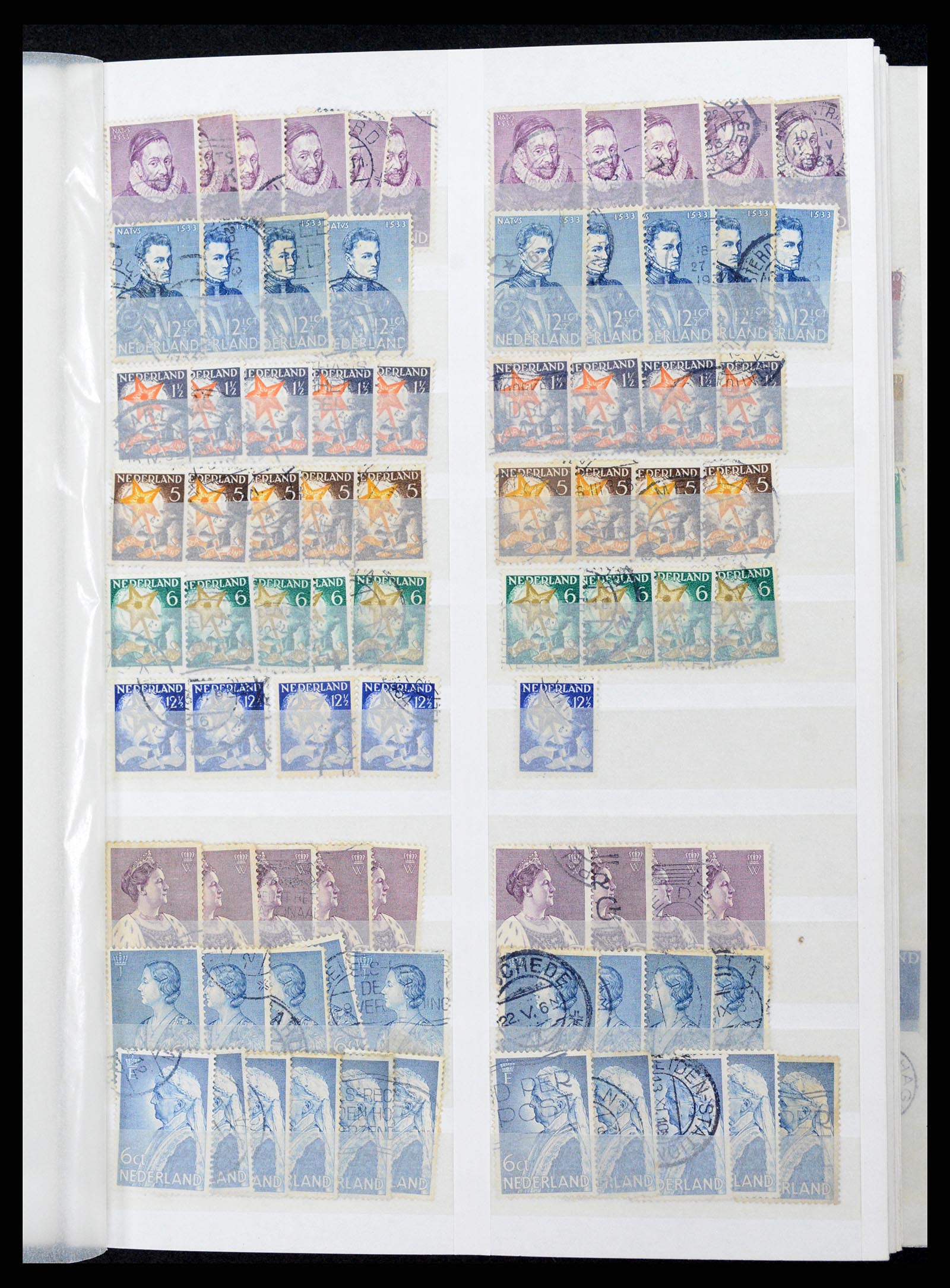 37296 025 - Postzegelverzameling 37296 Nederland 1852-1981.