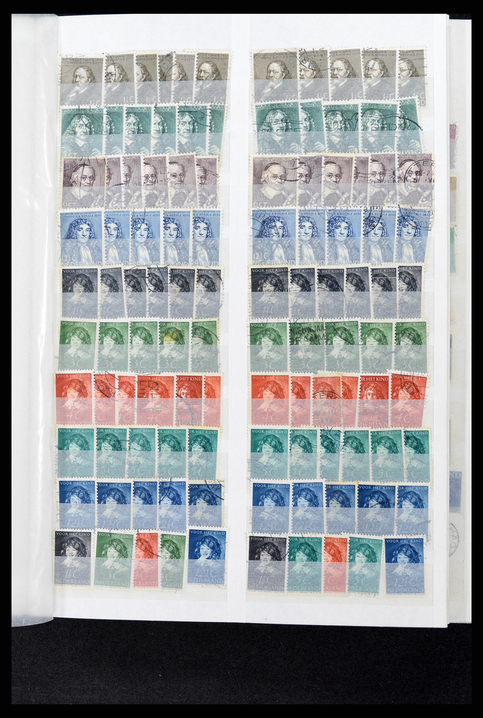 37296 029 - Postzegelverzameling 37296 Nederland 1852-1981.