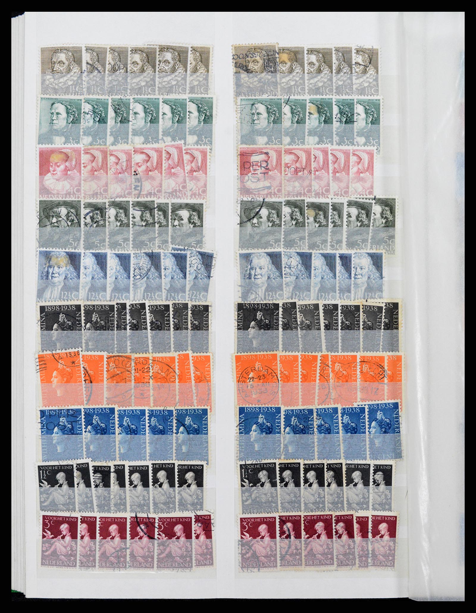 37296 030 - Postzegelverzameling 37296 Nederland 1852-1981.