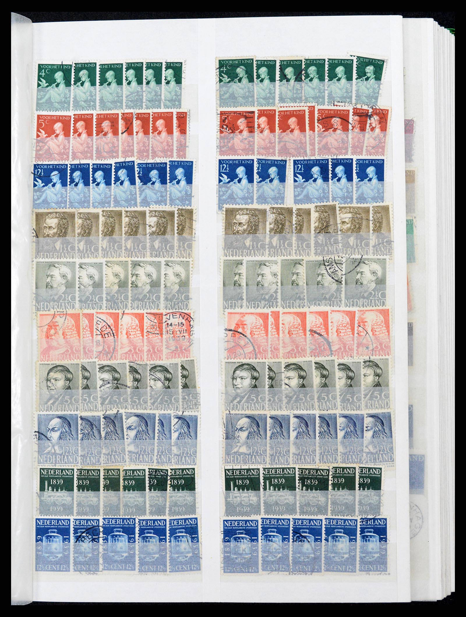 37296 031 - Postzegelverzameling 37296 Nederland 1852-1981.