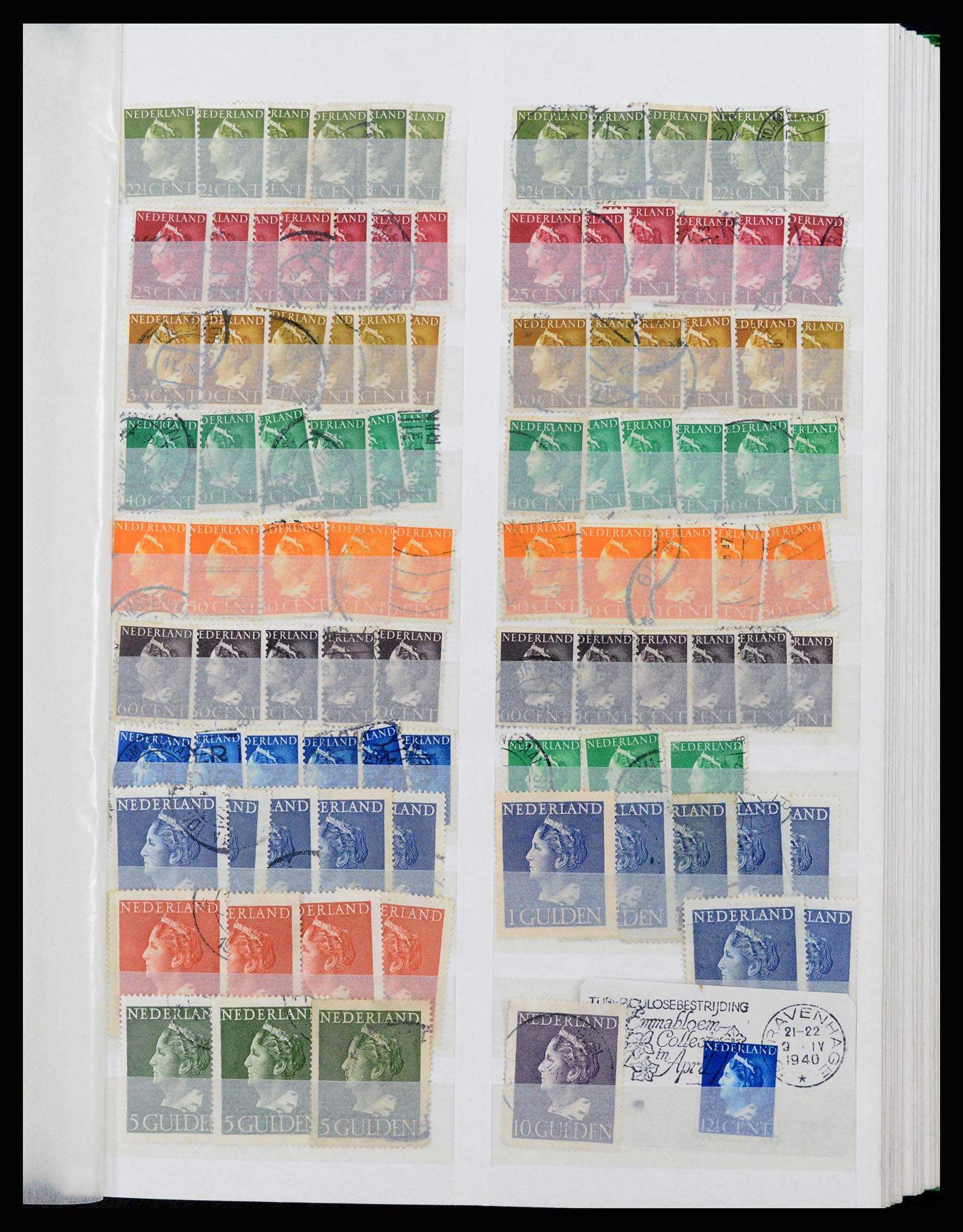 37296 033 - Postzegelverzameling 37296 Nederland 1852-1981.
