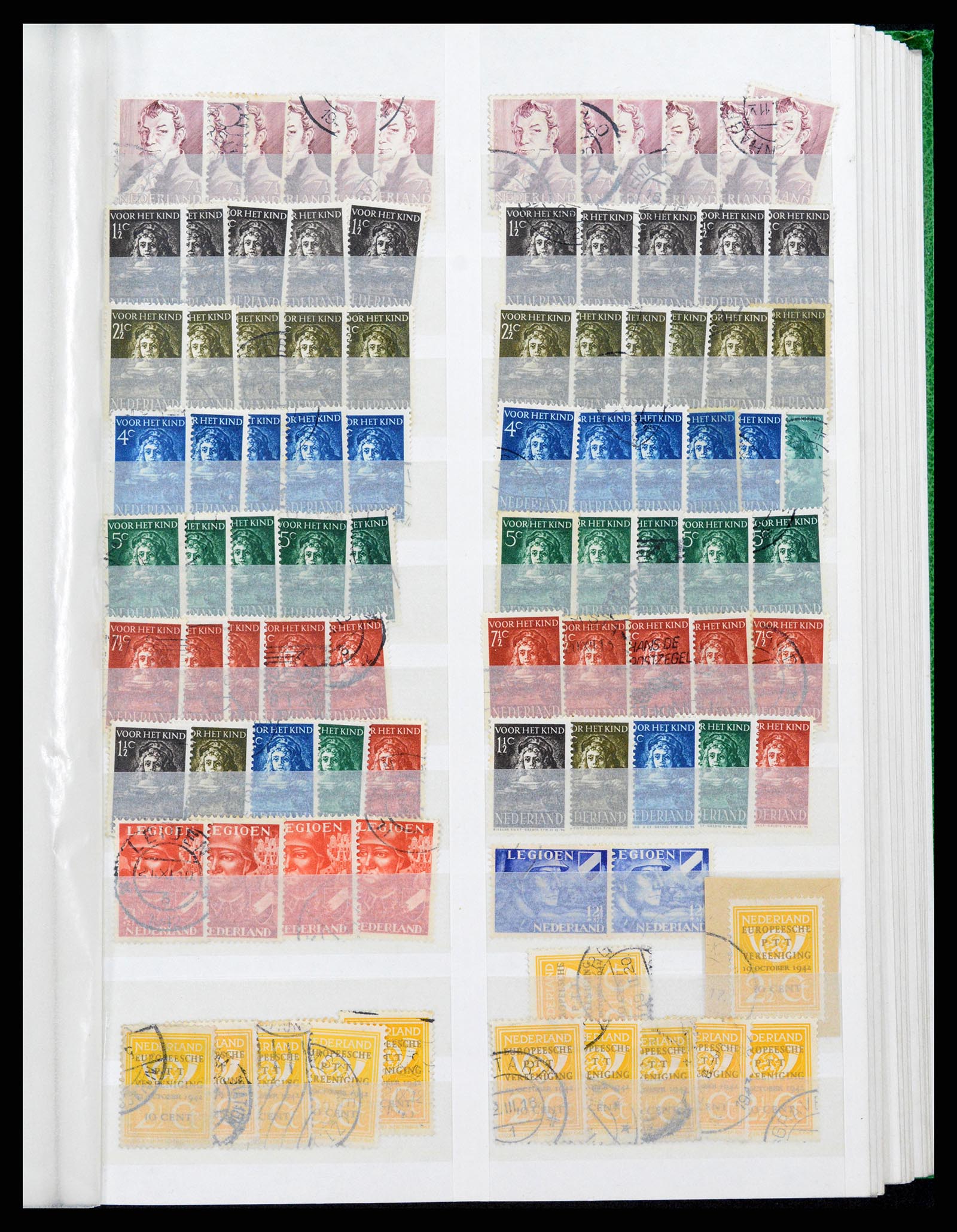37296 039 - Postzegelverzameling 37296 Nederland 1852-1981.