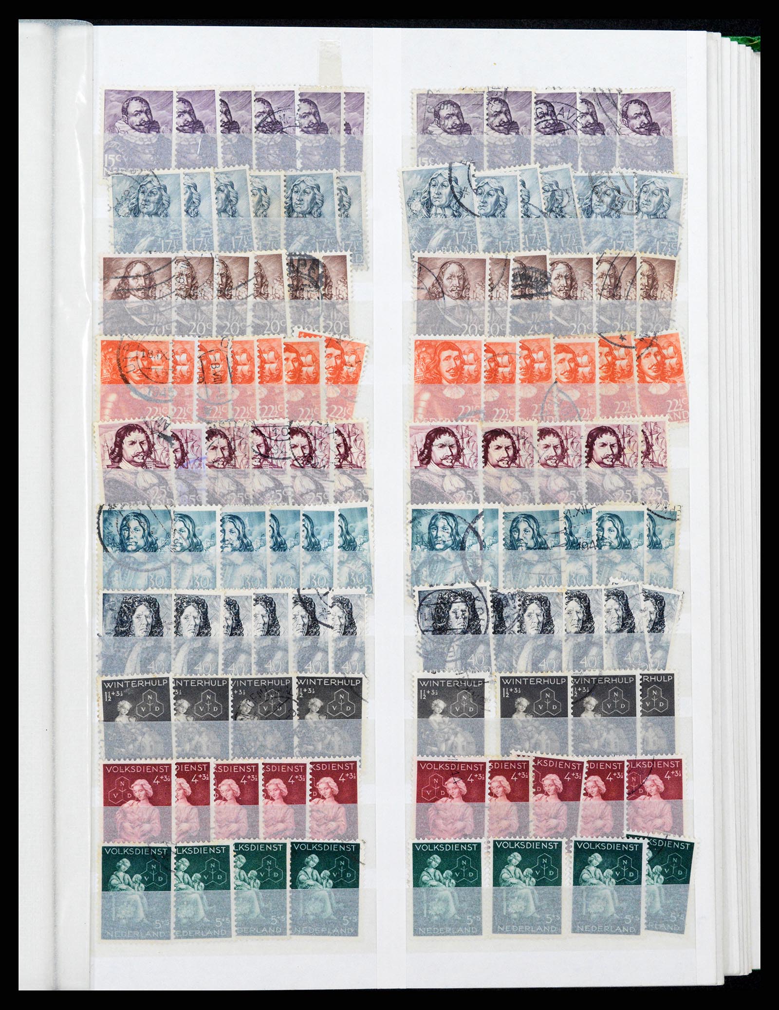 37296 041 - Postzegelverzameling 37296 Nederland 1852-1981.