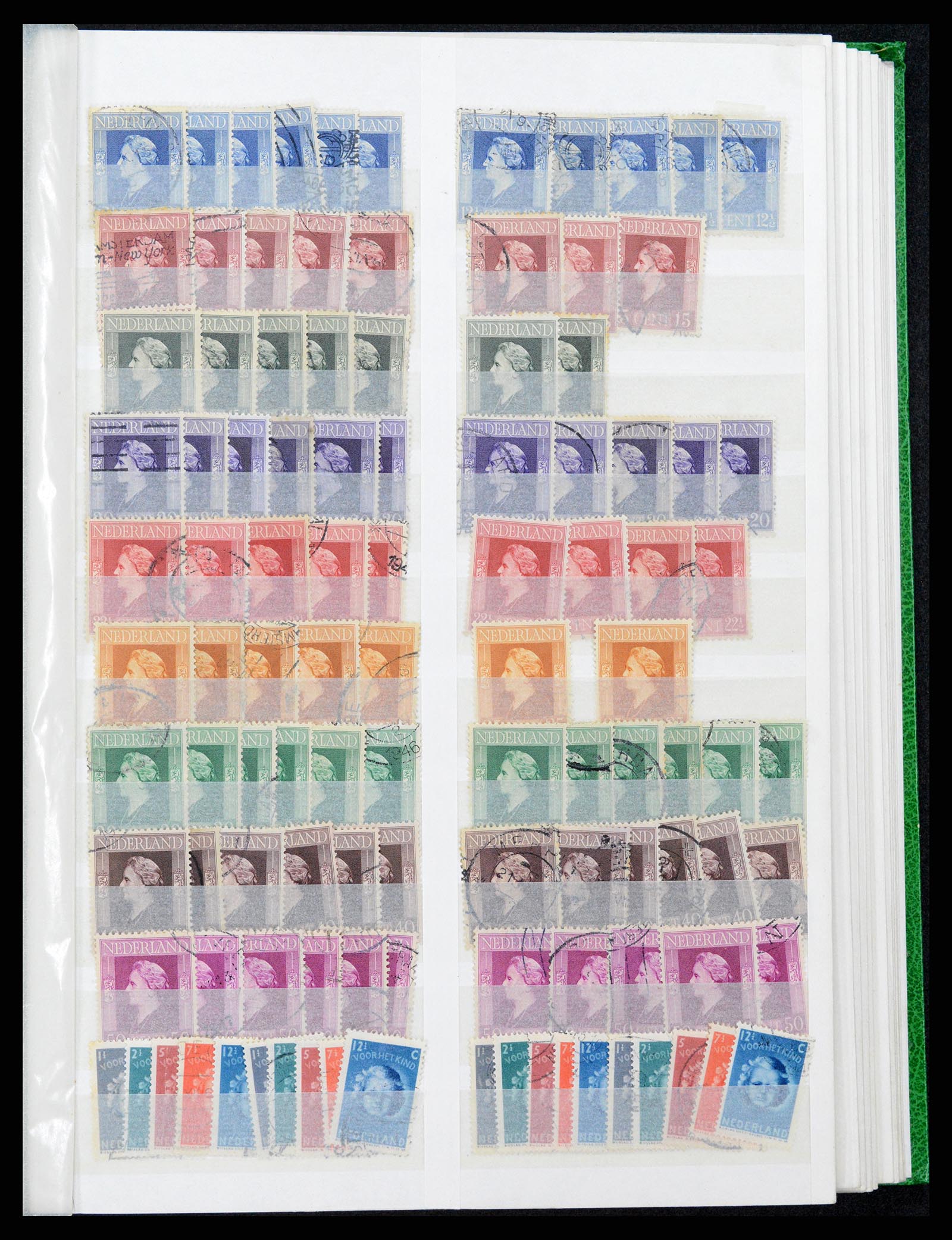 37296 043 - Postzegelverzameling 37296 Nederland 1852-1981.