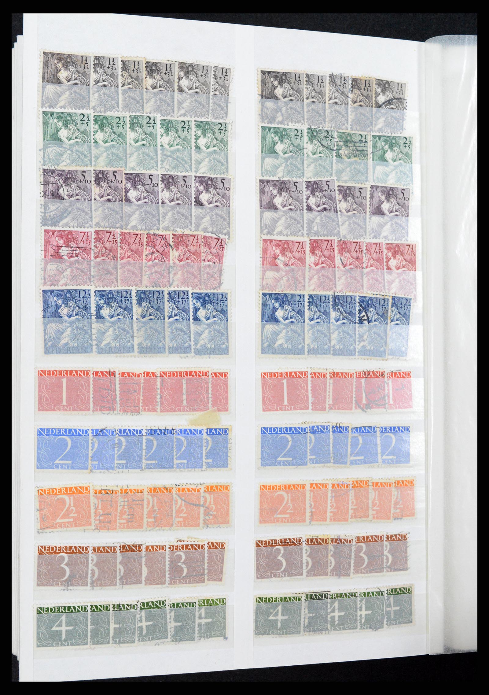 37296 044 - Postzegelverzameling 37296 Nederland 1852-1981.