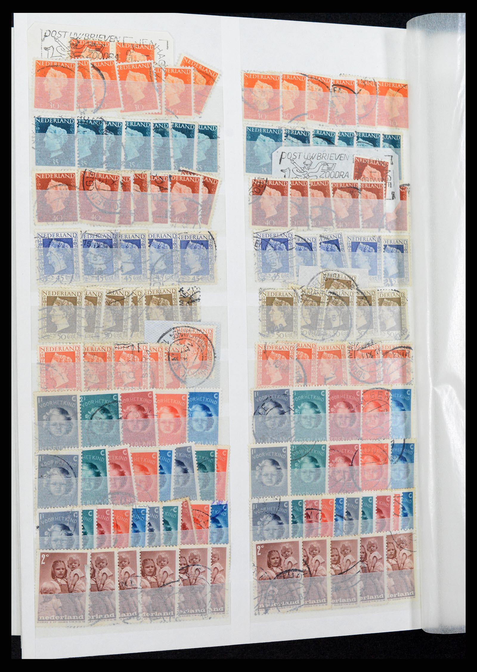 37296 048 - Postzegelverzameling 37296 Nederland 1852-1981.