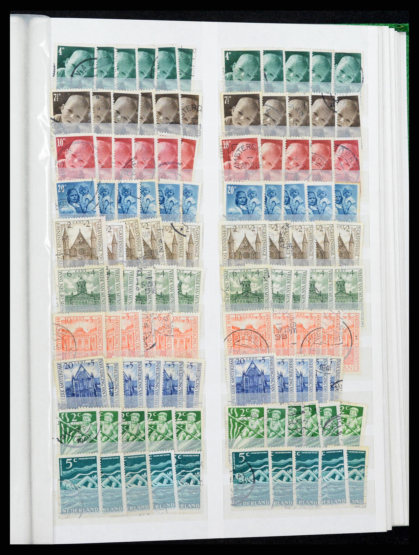 37296 049 - Postzegelverzameling 37296 Nederland 1852-1981.