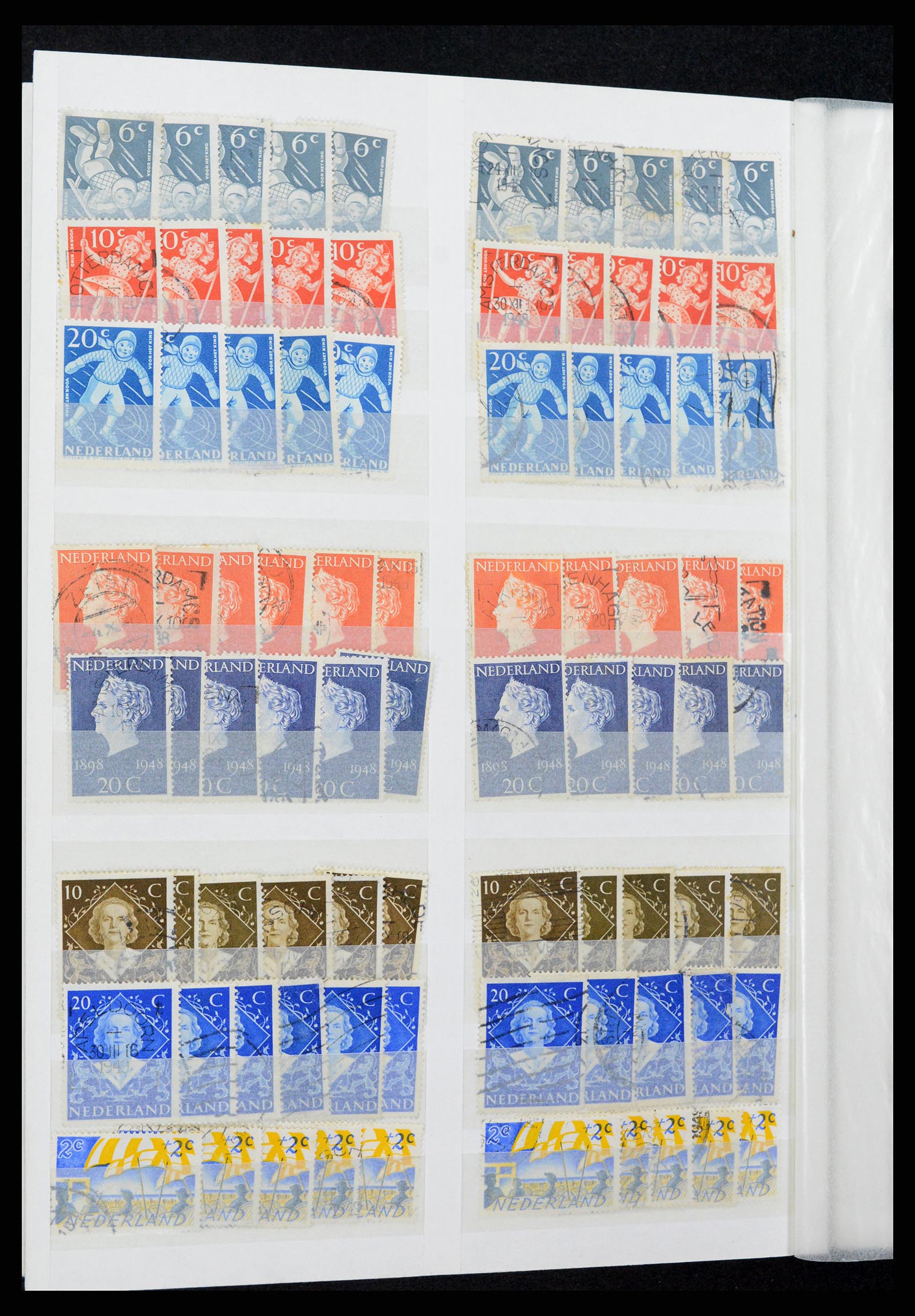 37296 050 - Postzegelverzameling 37296 Nederland 1852-1981.