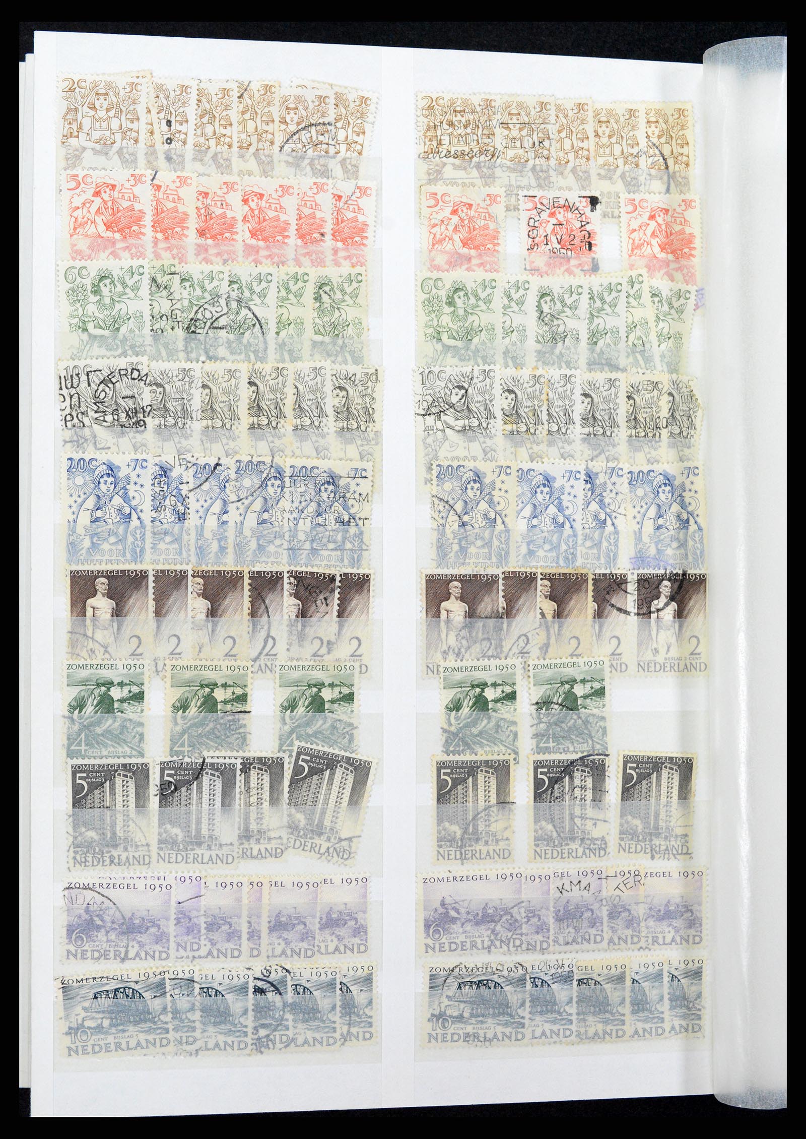 37296 054 - Postzegelverzameling 37296 Nederland 1852-1981.