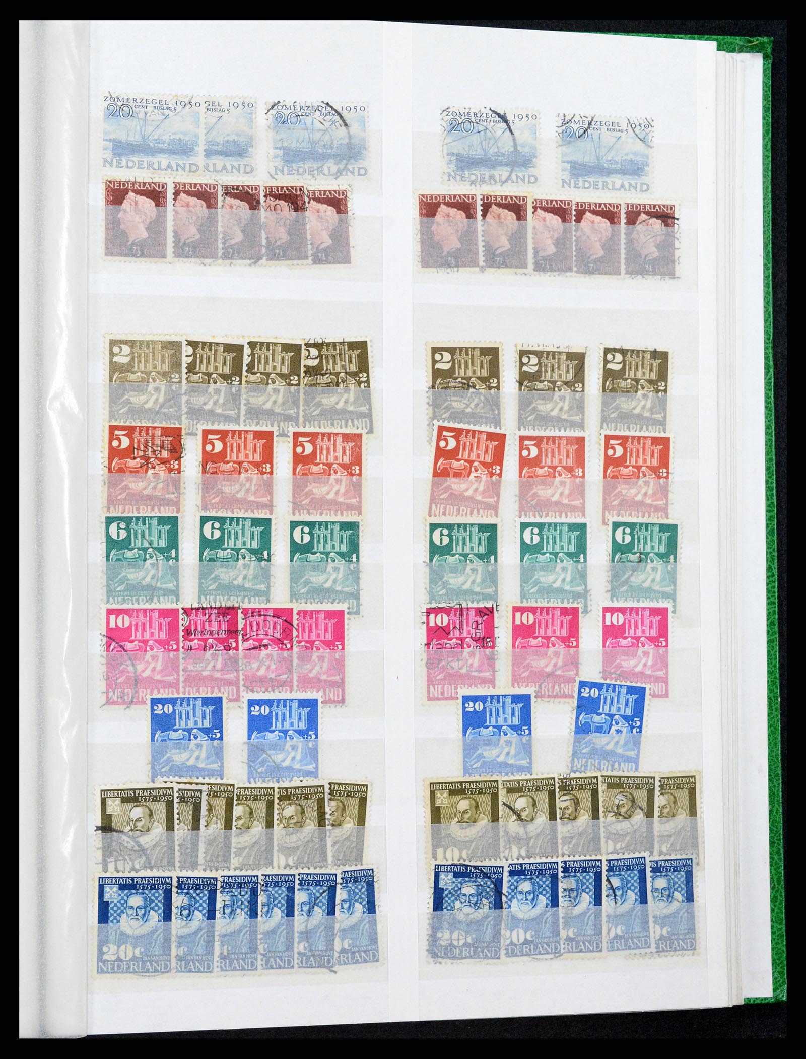 37296 055 - Postzegelverzameling 37296 Nederland 1852-1981.