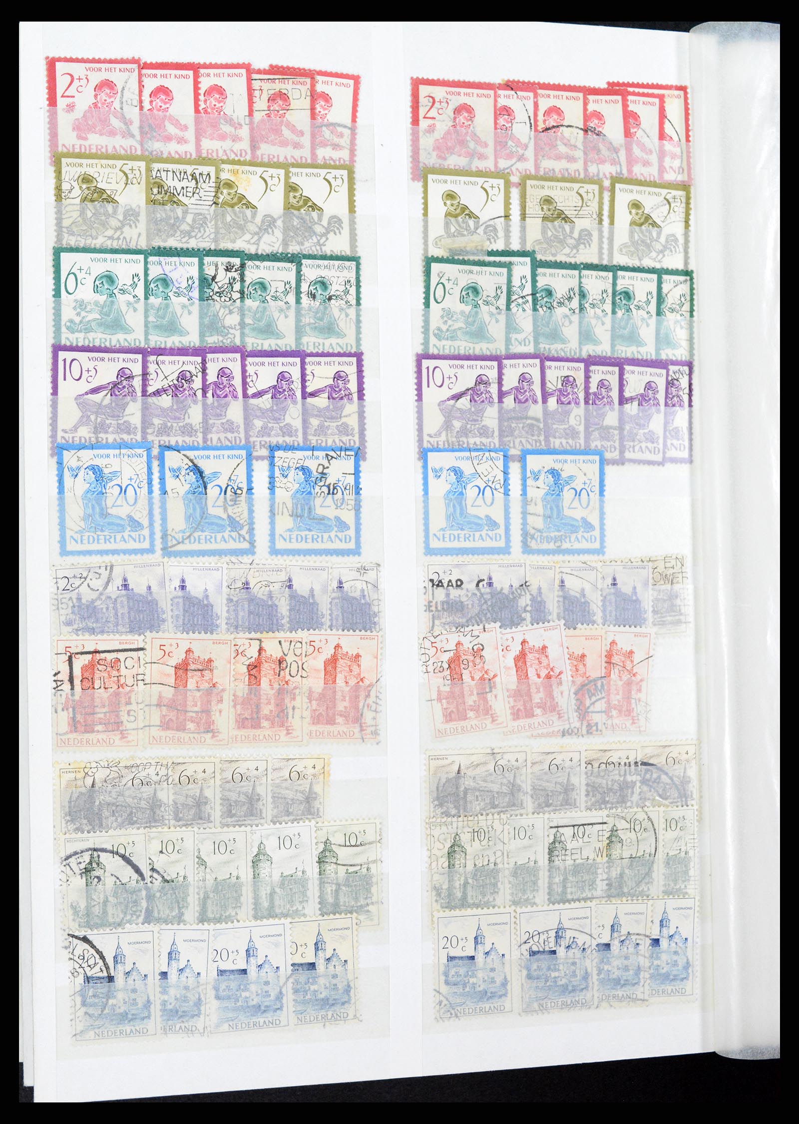 37296 056 - Postzegelverzameling 37296 Nederland 1852-1981.