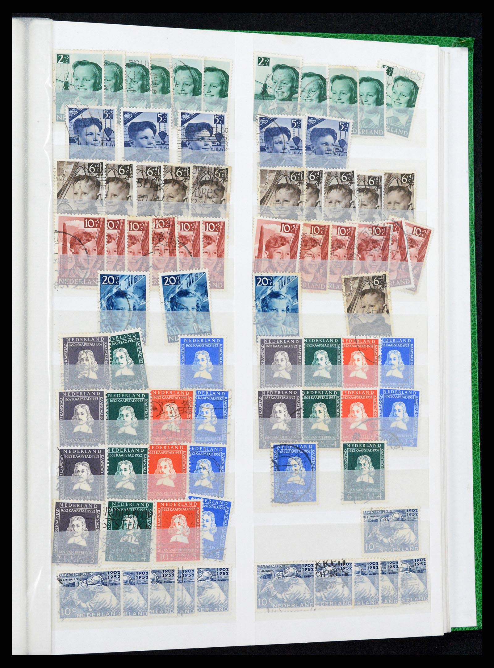 37296 057 - Postzegelverzameling 37296 Nederland 1852-1981.