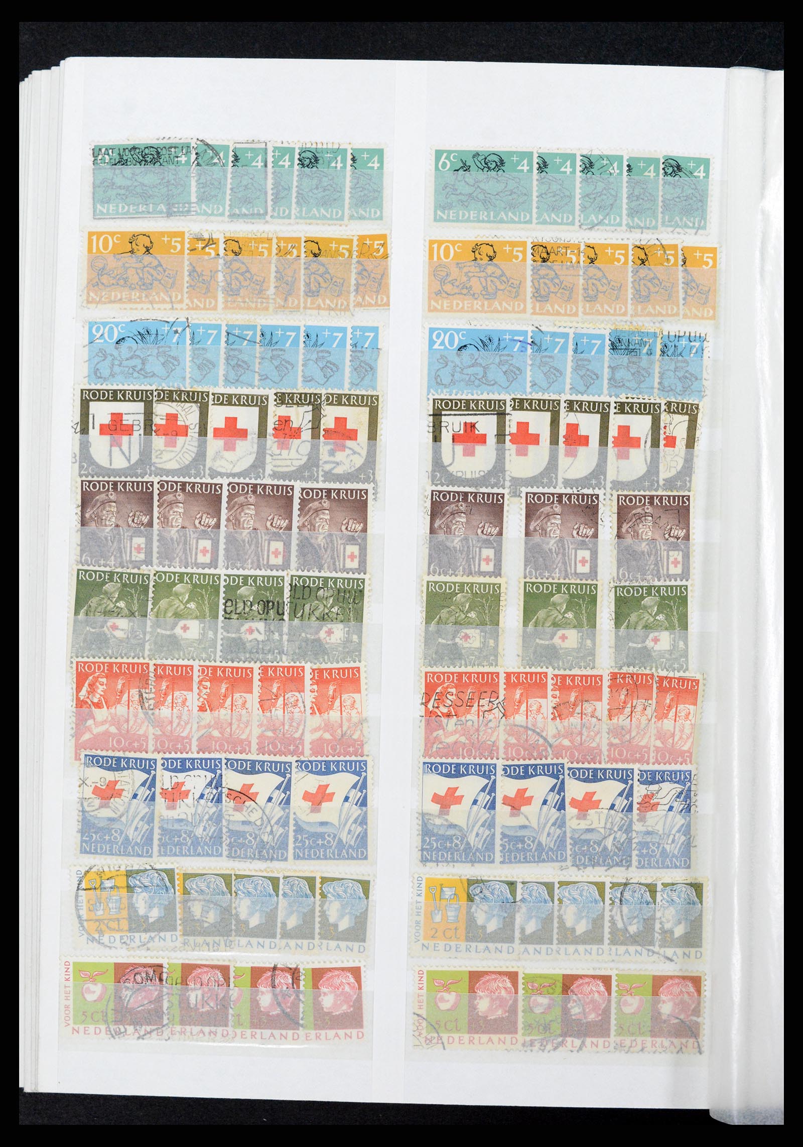 37296 060 - Postzegelverzameling 37296 Nederland 1852-1981.