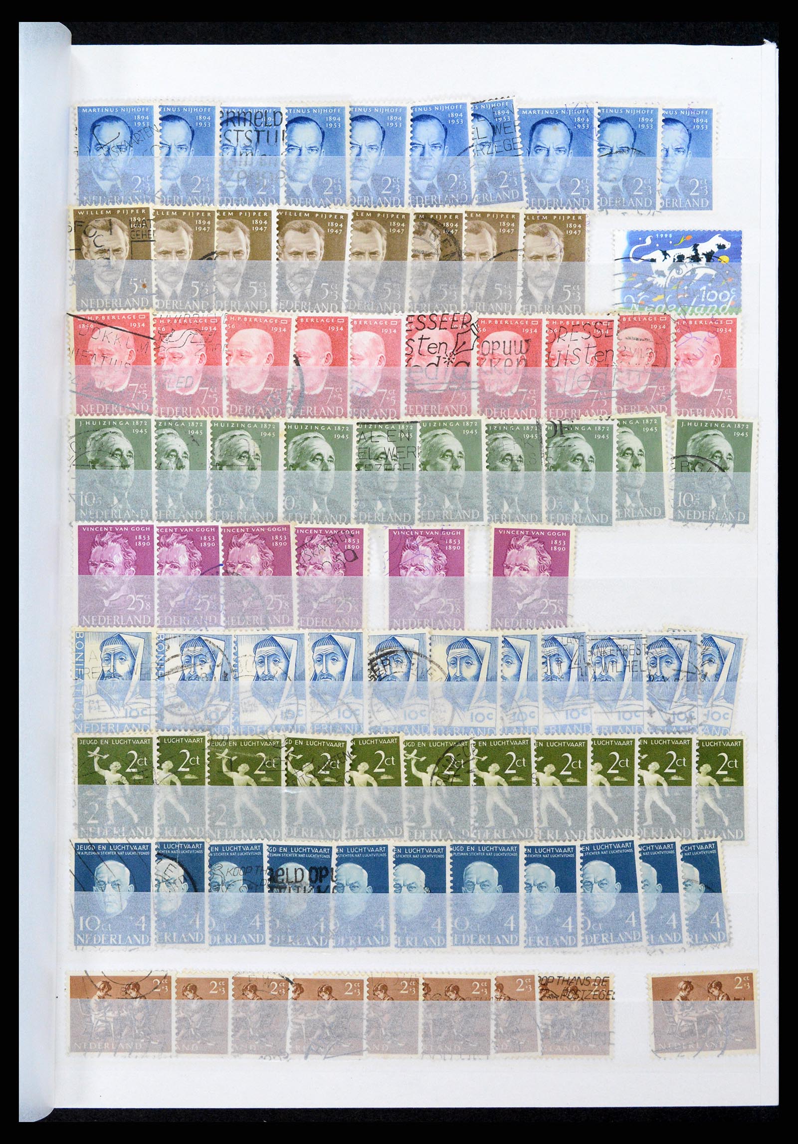 37296 065 - Postzegelverzameling 37296 Nederland 1852-1981.