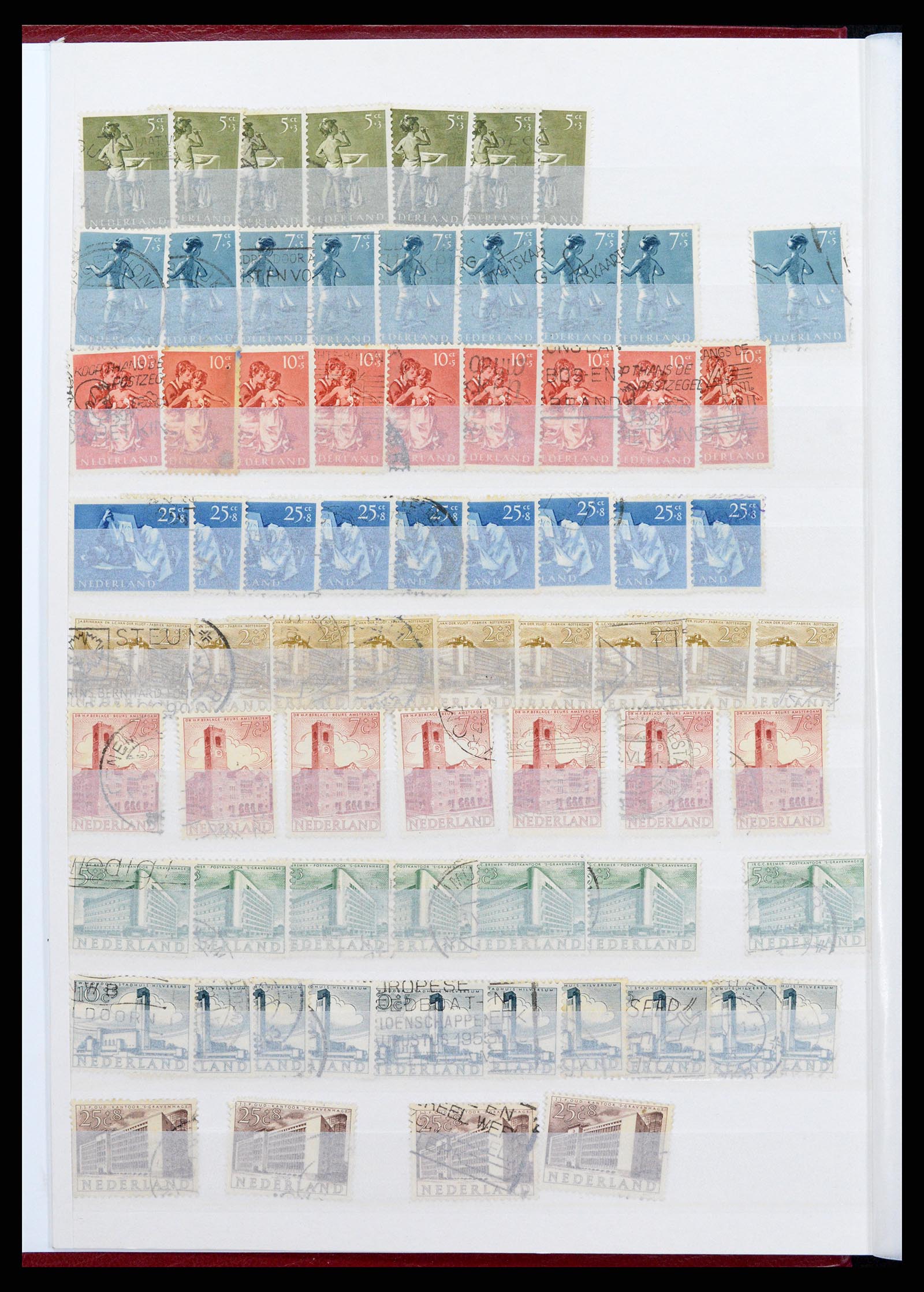 37296 066 - Postzegelverzameling 37296 Nederland 1852-1981.
