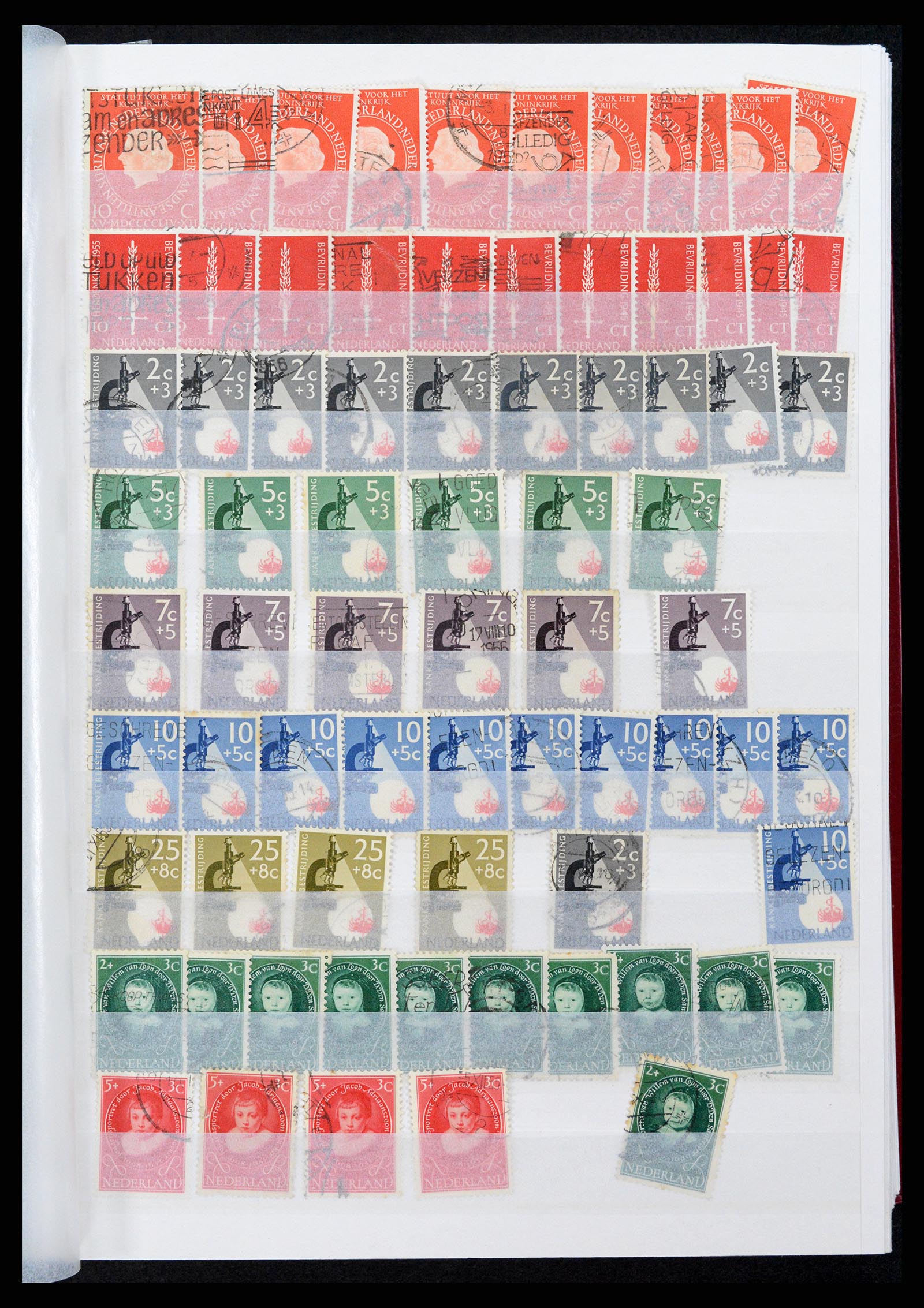 37296 067 - Postzegelverzameling 37296 Nederland 1852-1981.