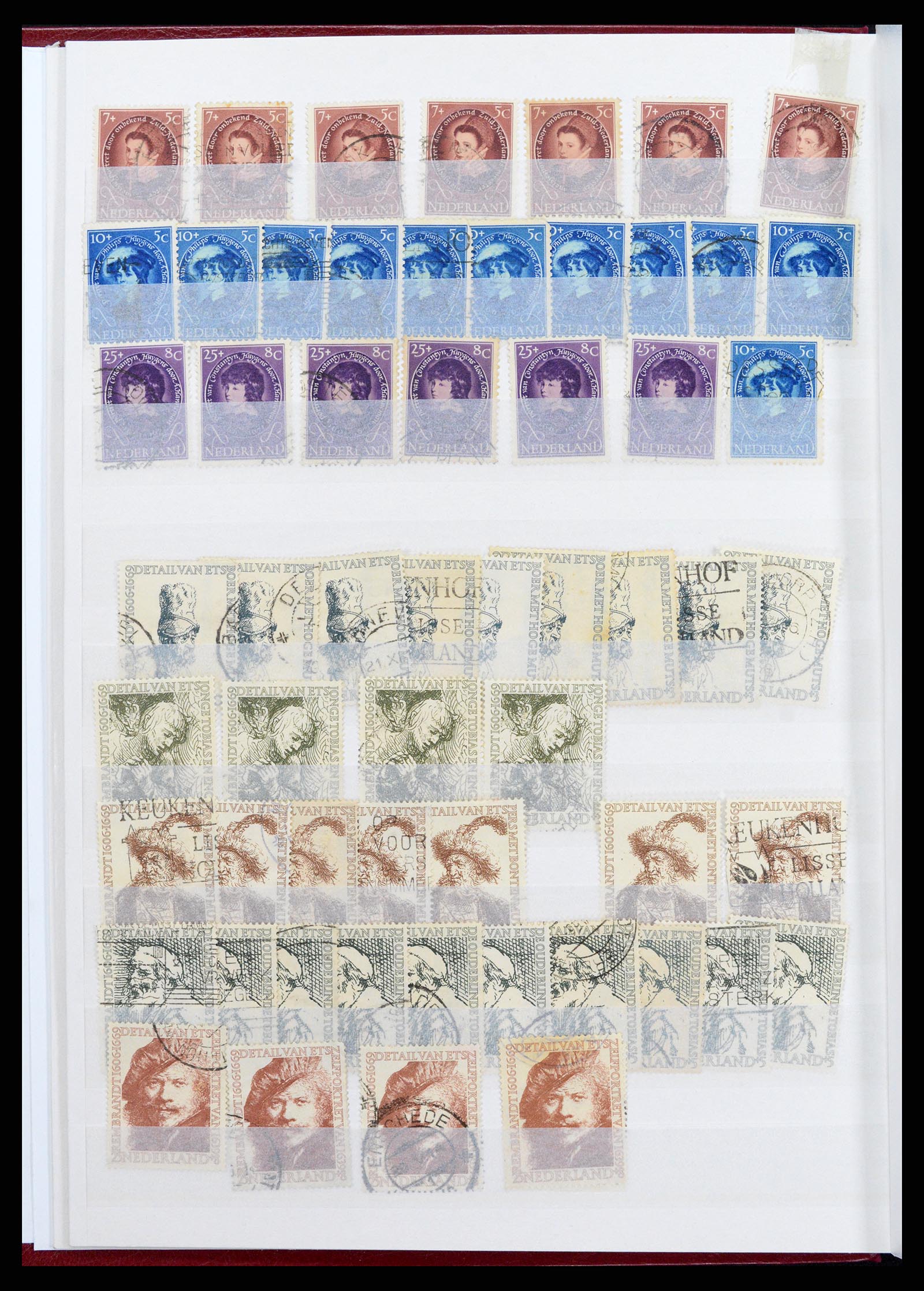 37296 068 - Postzegelverzameling 37296 Nederland 1852-1981.