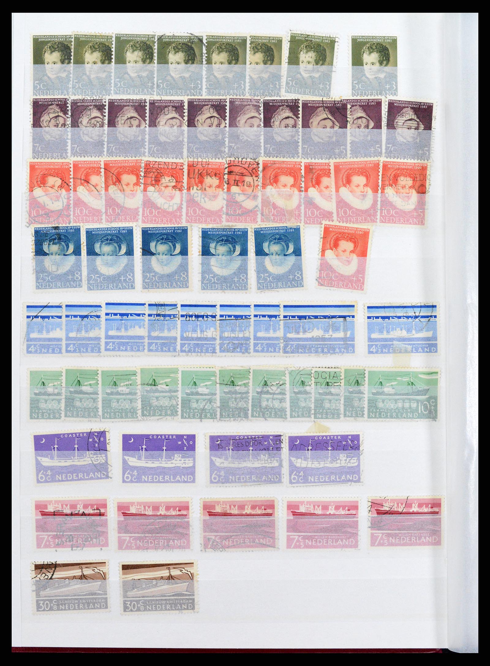 37296 070 - Postzegelverzameling 37296 Nederland 1852-1981.