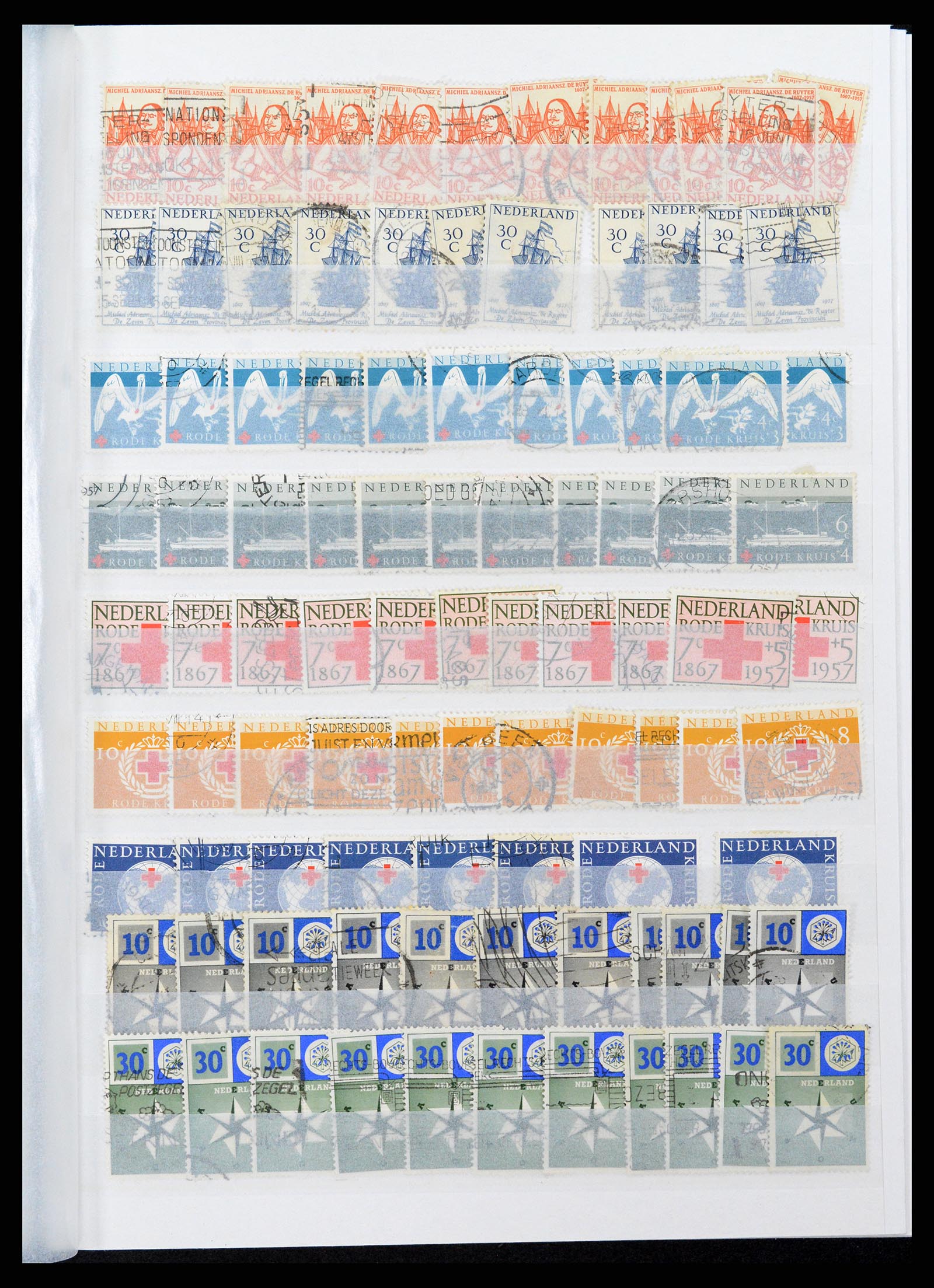 37296 071 - Postzegelverzameling 37296 Nederland 1852-1981.