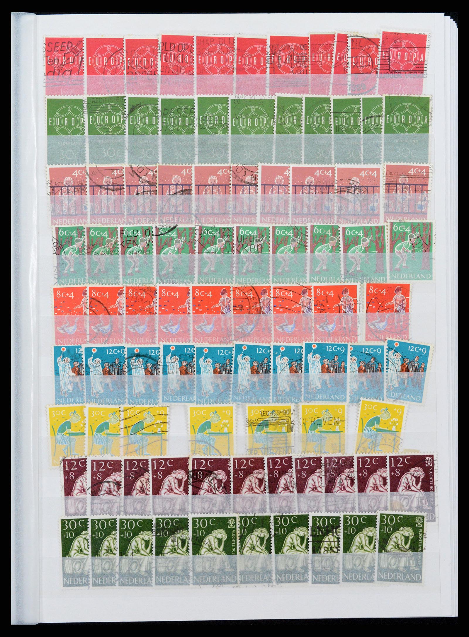 37296 074 - Postzegelverzameling 37296 Nederland 1852-1981.