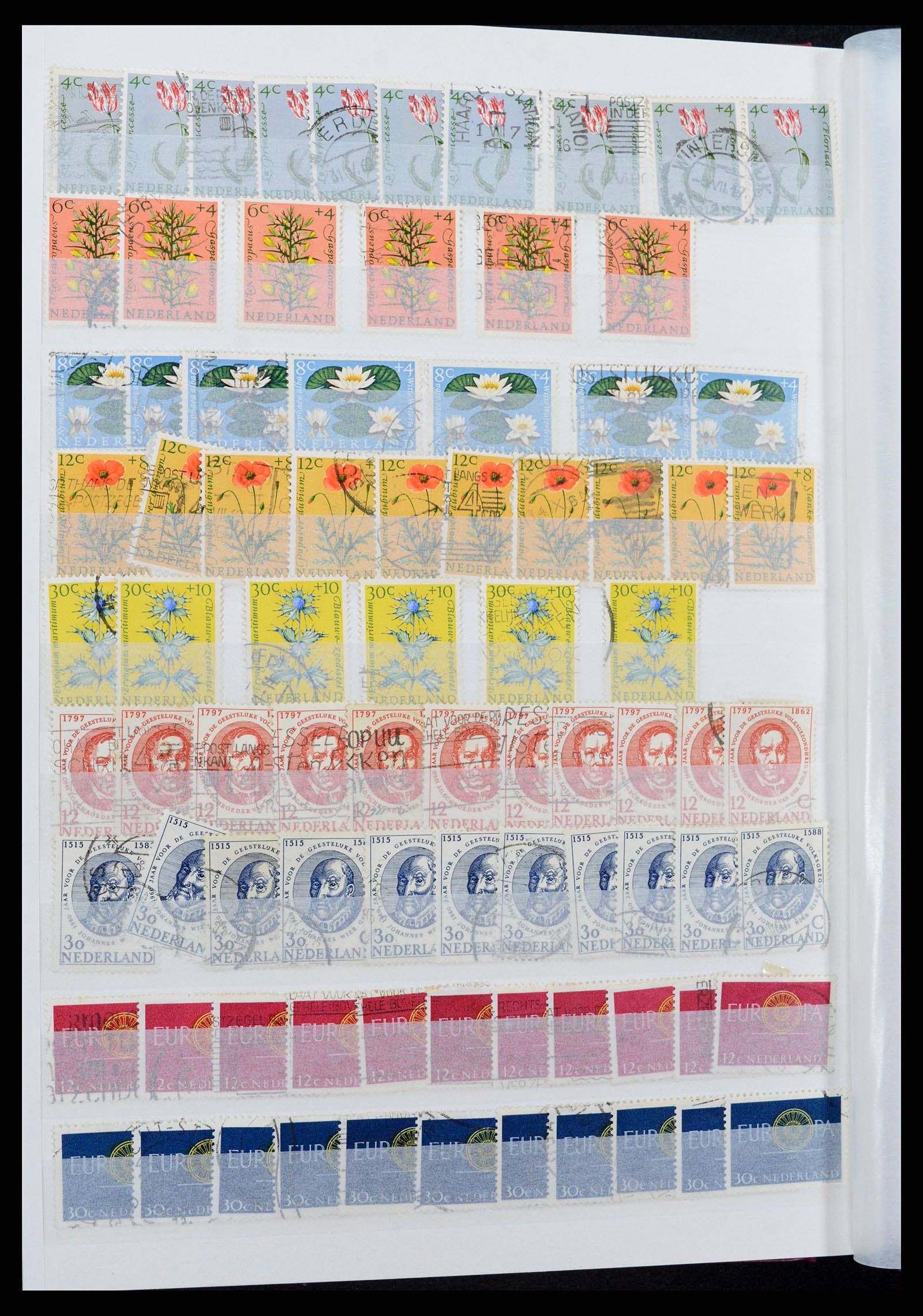 37296 075 - Postzegelverzameling 37296 Nederland 1852-1981.