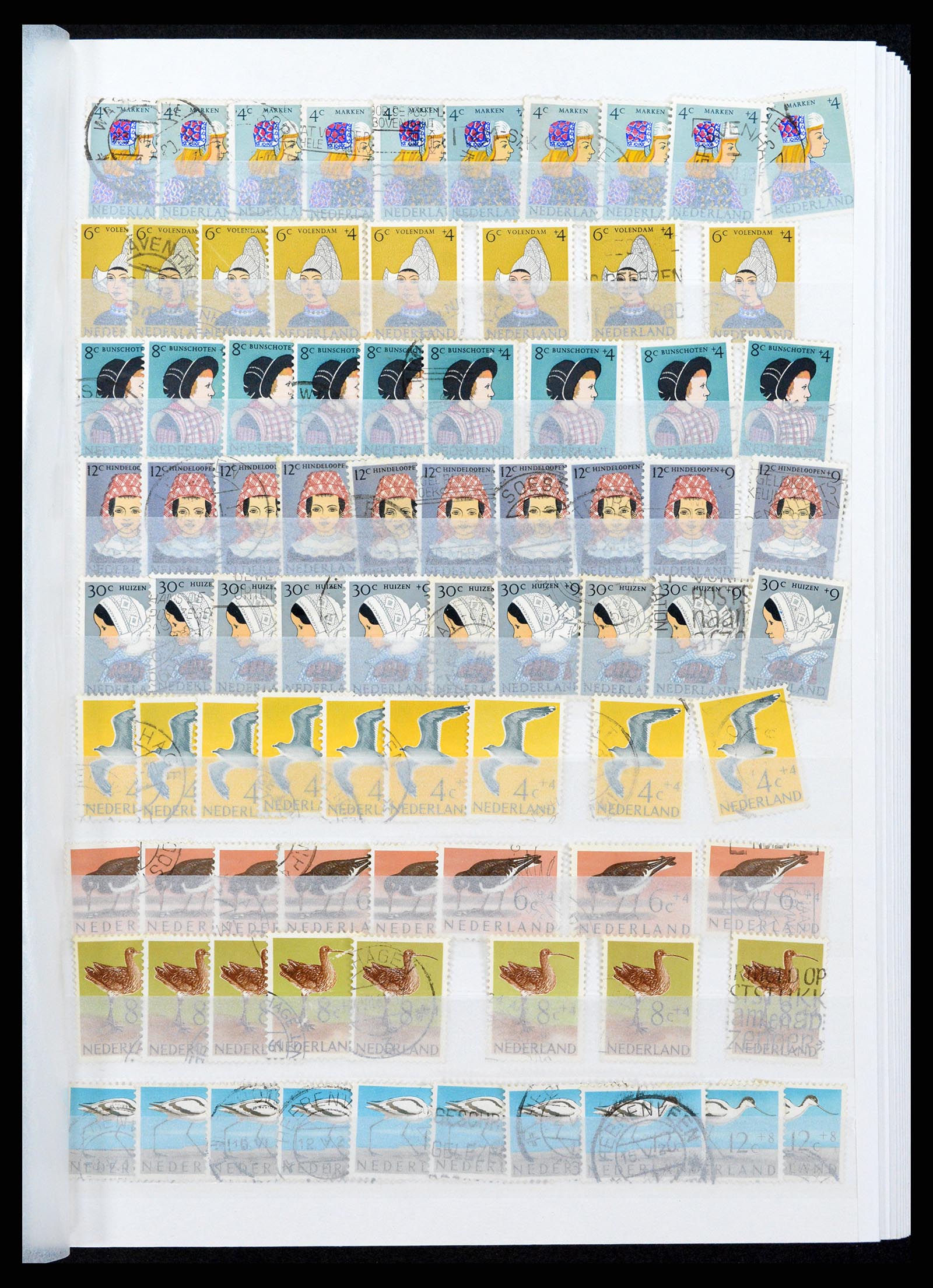 37296 076 - Postzegelverzameling 37296 Nederland 1852-1981.