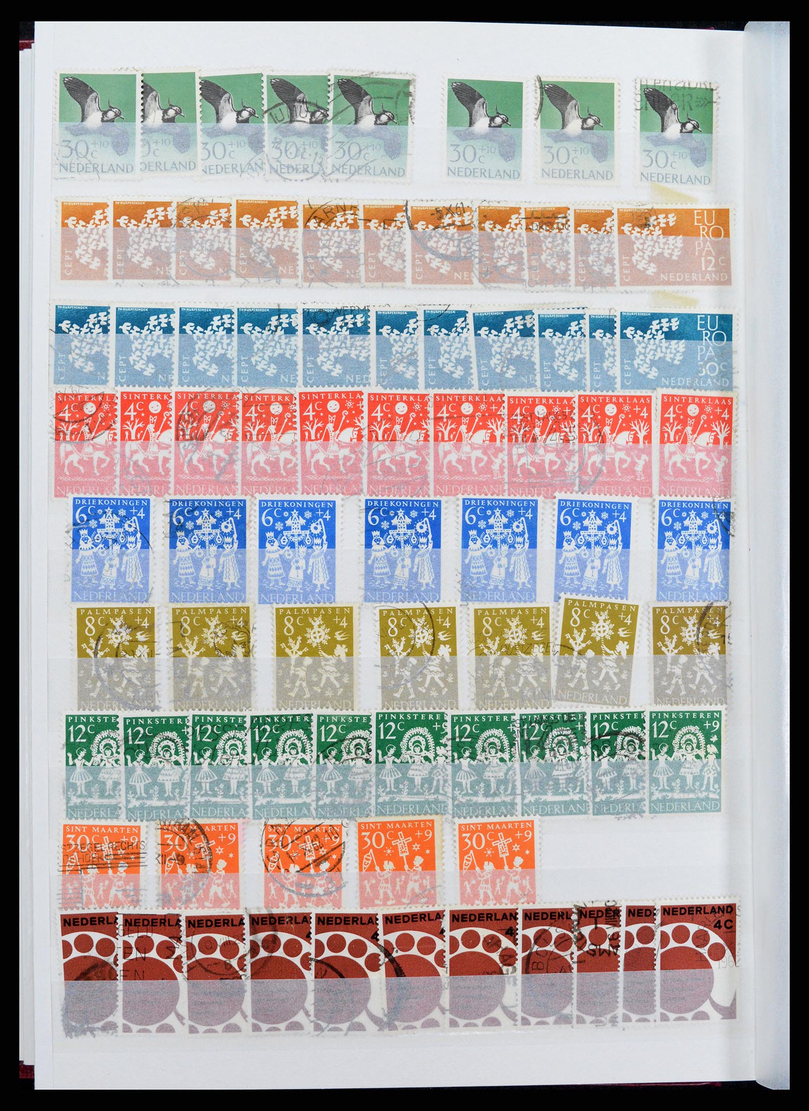 37296 077 - Postzegelverzameling 37296 Nederland 1852-1981.