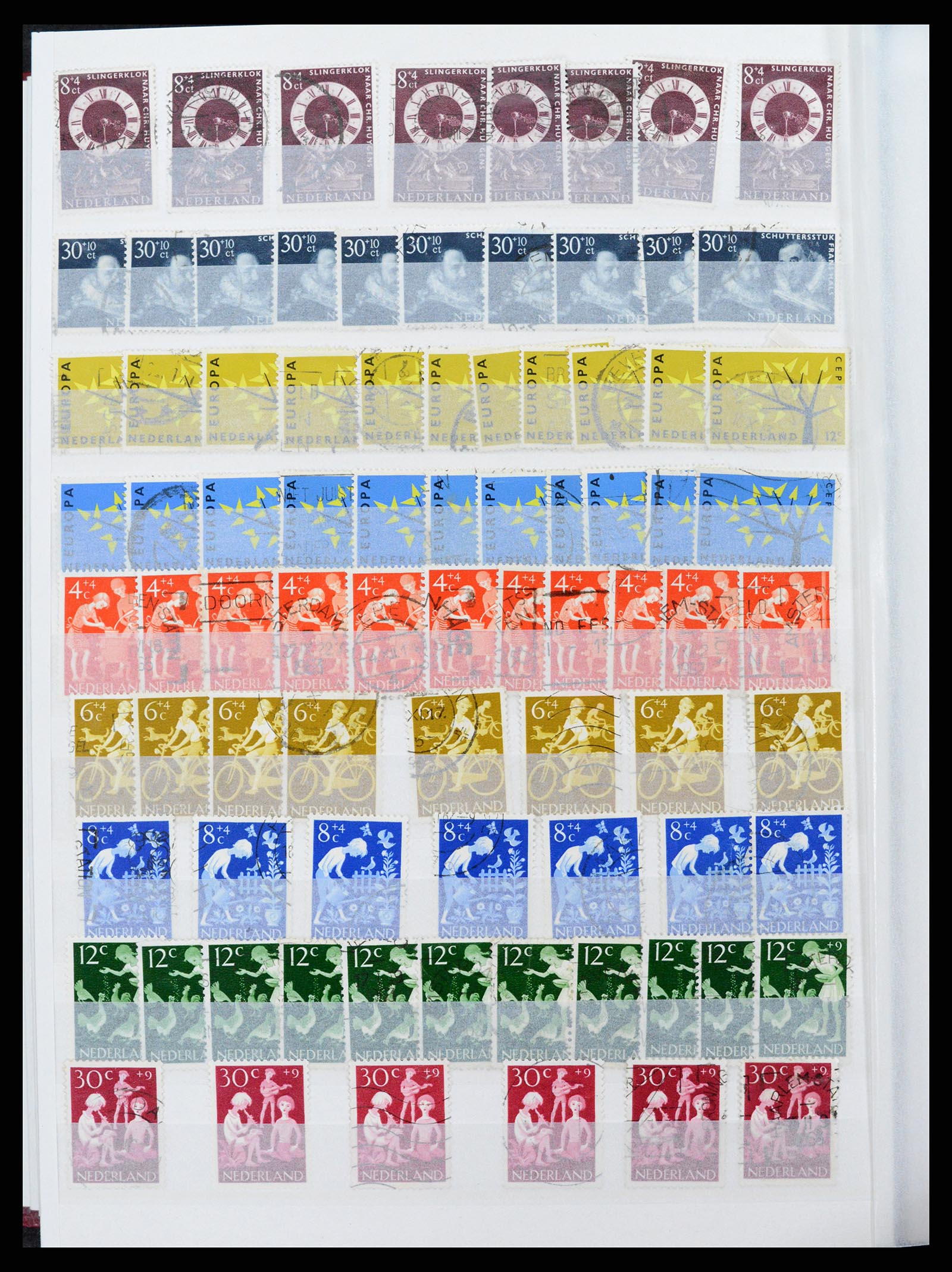 37296 079 - Postzegelverzameling 37296 Nederland 1852-1981.