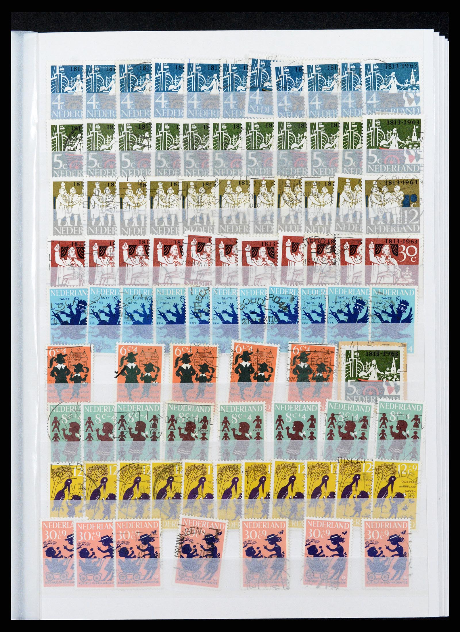 37296 082 - Postzegelverzameling 37296 Nederland 1852-1981.